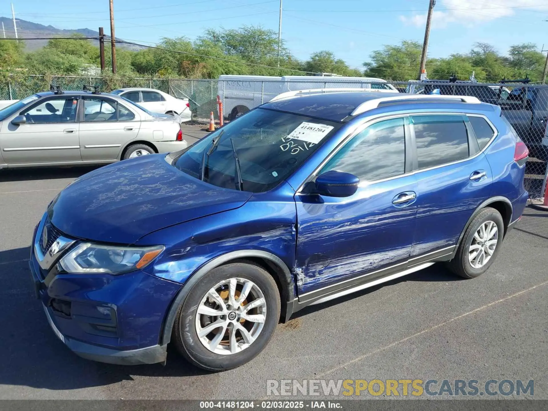 6 fotografías del automóvil dañado KNMAT2MT7KP522209 NISSAN ROGUE 2019