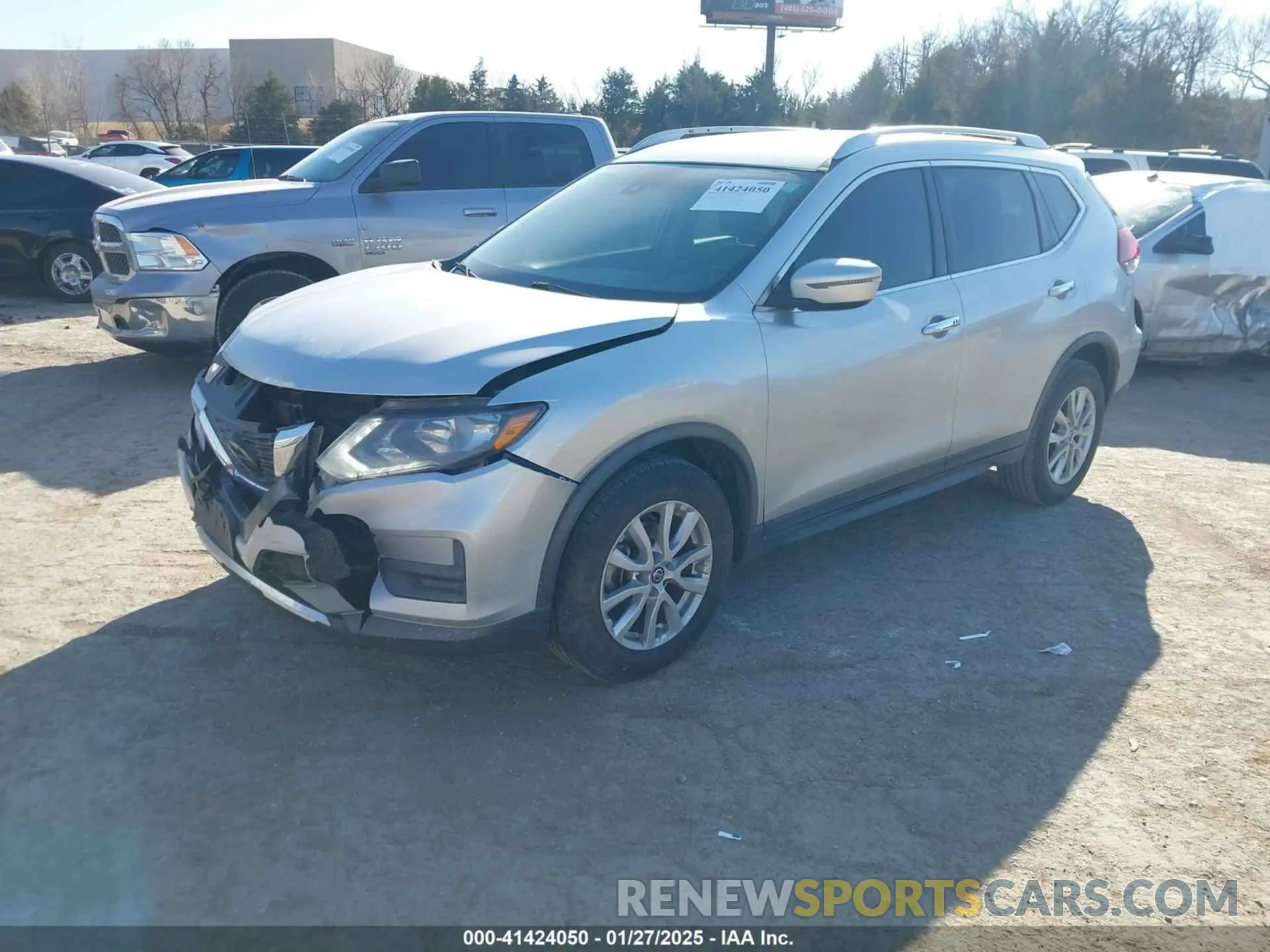 2 fotografías del automóvil dañado KNMAT2MT7KP536322 NISSAN ROGUE 2019