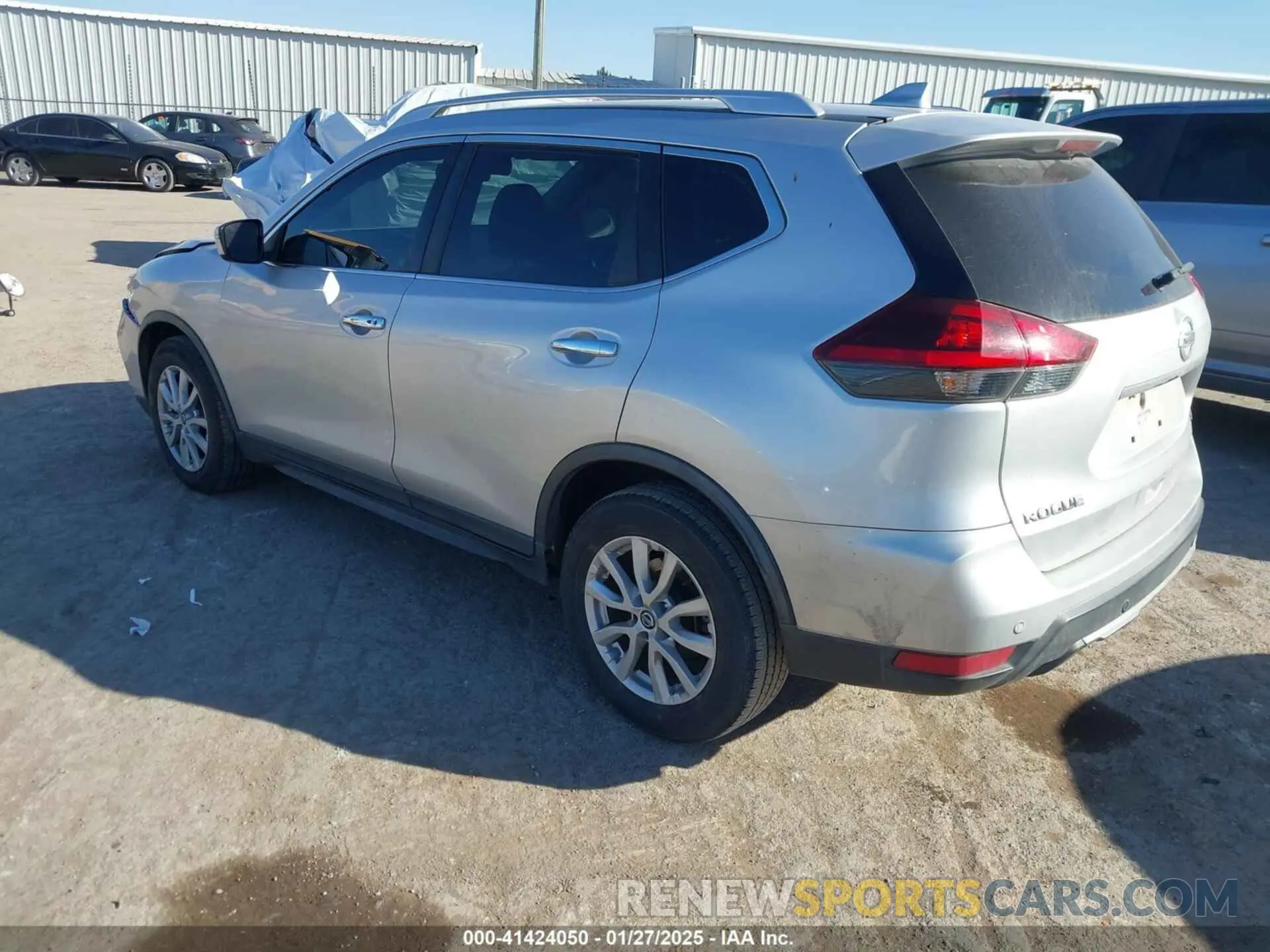 3 fotografías del automóvil dañado KNMAT2MT7KP536322 NISSAN ROGUE 2019