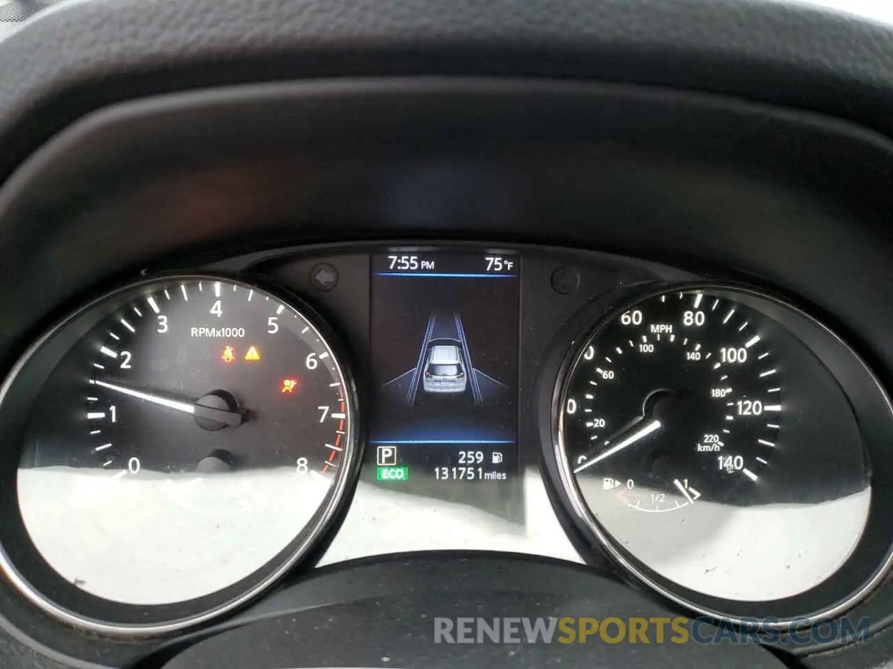 9 fotografías del automóvil dañado KNMAT2MT7KP541679 NISSAN ROGUE 2019