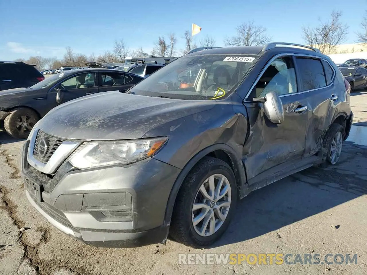 1 fotografías del automóvil dañado KNMAT2MT7KP555579 NISSAN ROGUE 2019