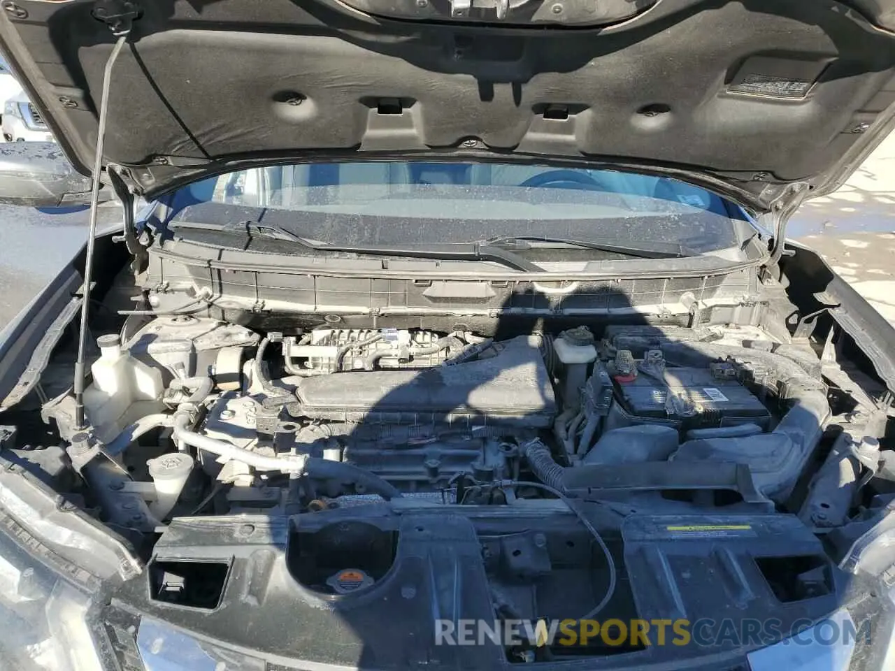 12 fotografías del automóvil dañado KNMAT2MT7KP555579 NISSAN ROGUE 2019