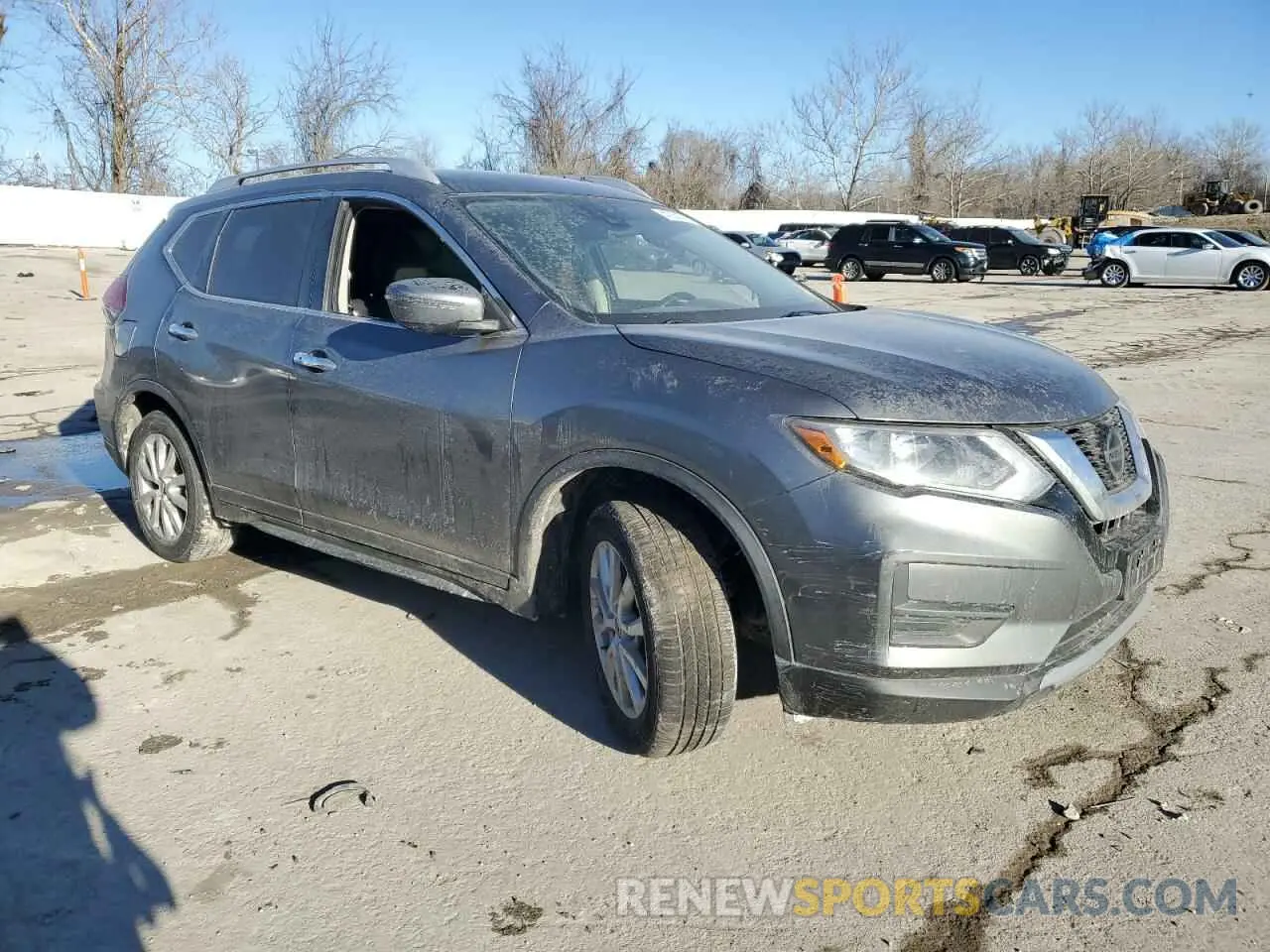 4 fotografías del automóvil dañado KNMAT2MT7KP555579 NISSAN ROGUE 2019