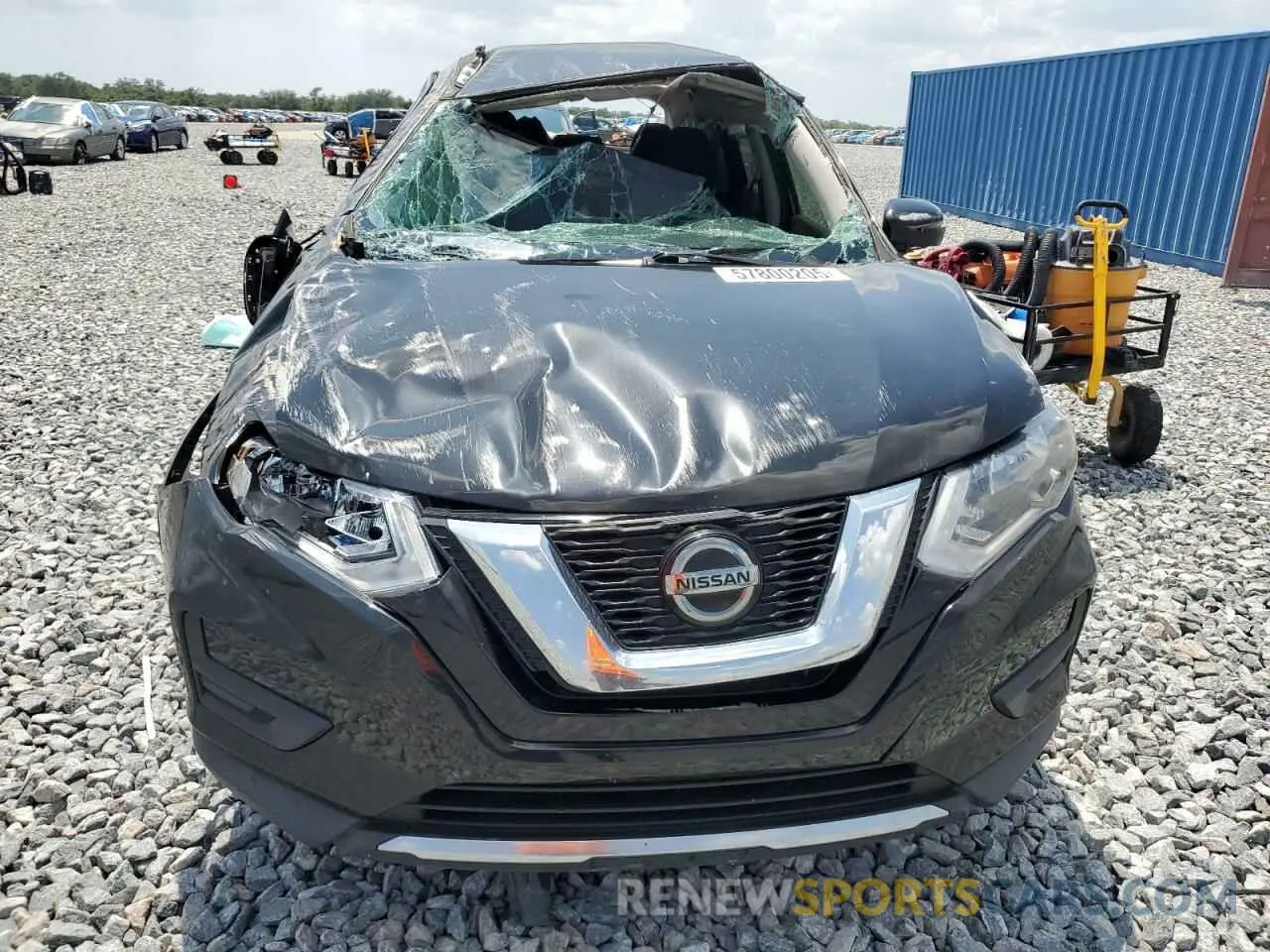 5 fotografías del automóvil dañado KNMAT2MT8KP504303 NISSAN ROGUE 2019
