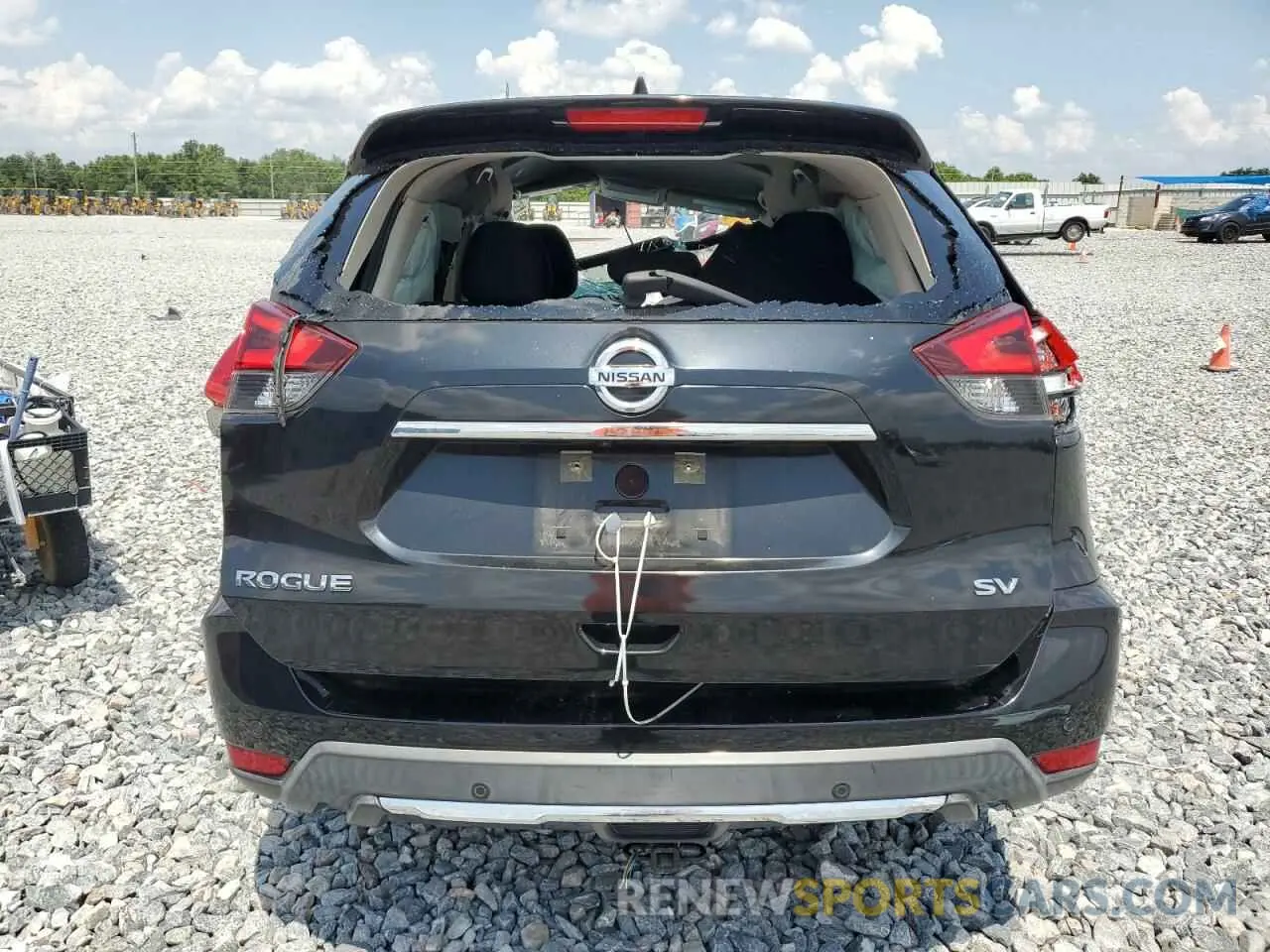 6 fotografías del automóvil dañado KNMAT2MT8KP504303 NISSAN ROGUE 2019