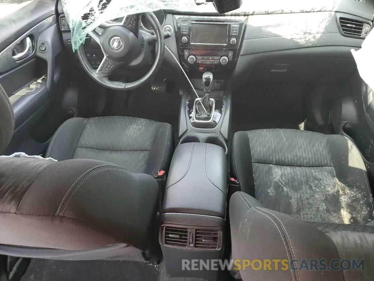 8 fotografías del automóvil dañado KNMAT2MT8KP504303 NISSAN ROGUE 2019
