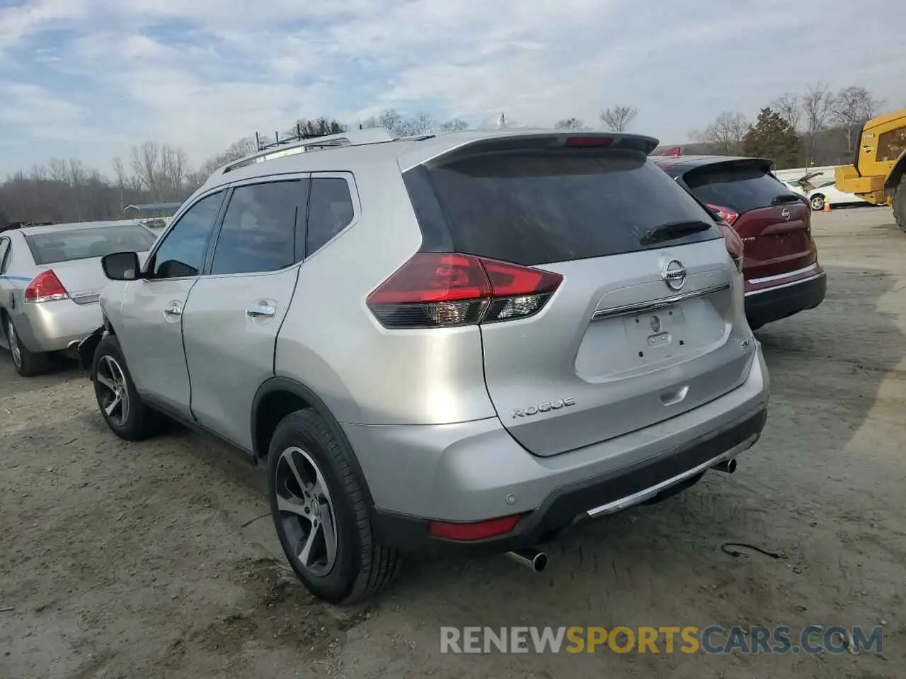 2 fotografías del automóvil dañado KNMAT2MT8KP528665 NISSAN ROGUE 2019
