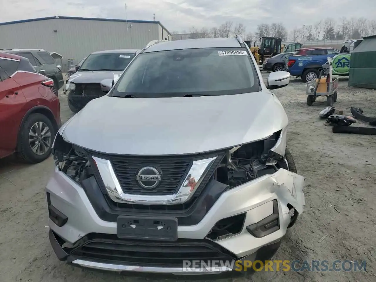 5 fotografías del automóvil dañado KNMAT2MT8KP528665 NISSAN ROGUE 2019