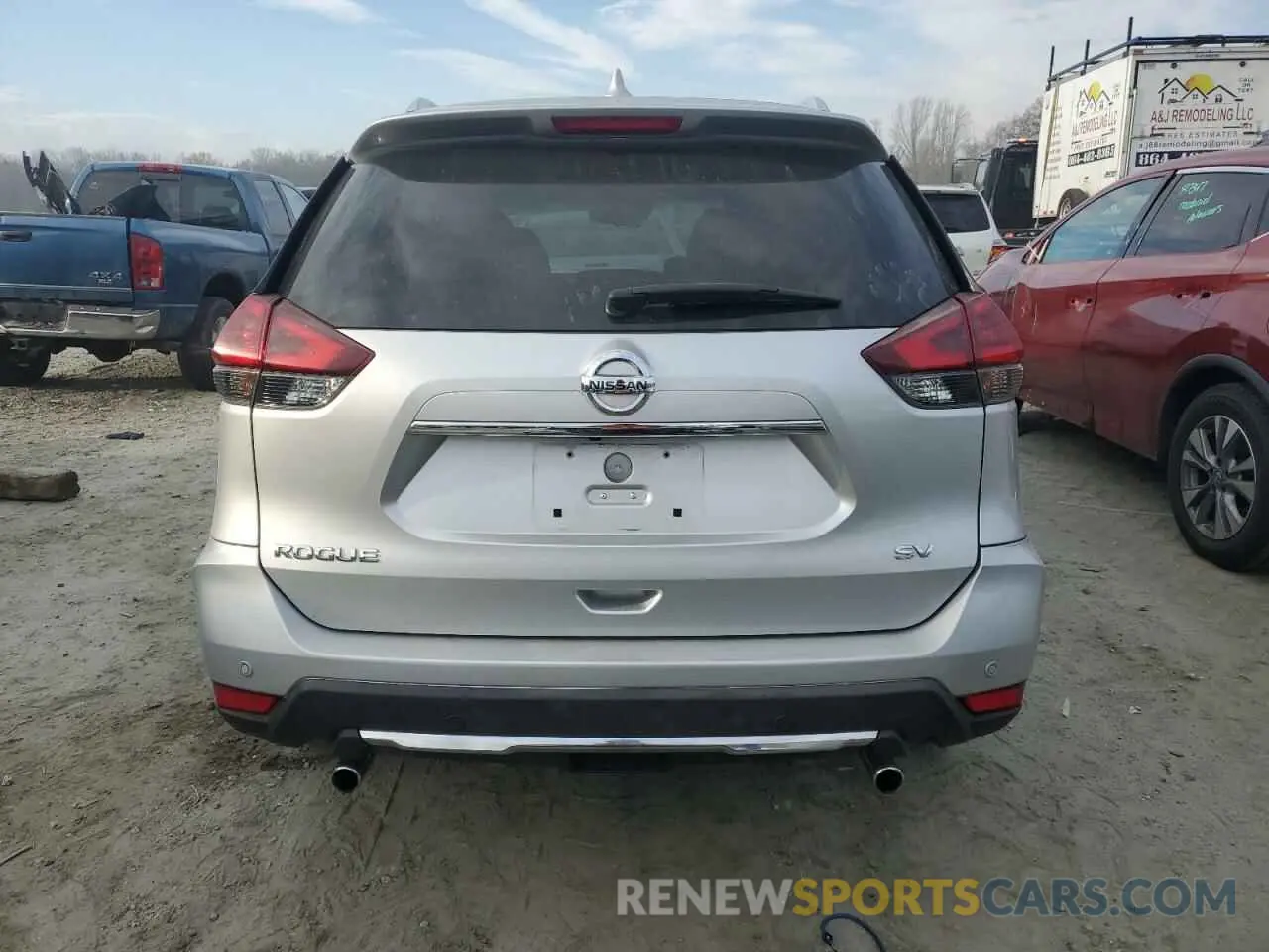 6 fotografías del automóvil dañado KNMAT2MT8KP528665 NISSAN ROGUE 2019