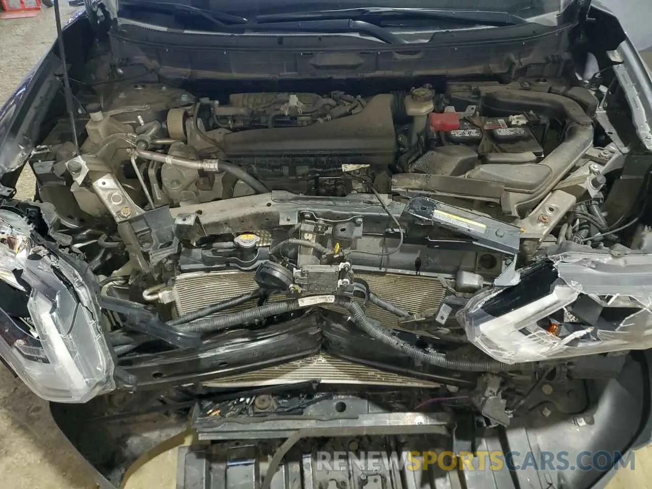 12 fotografías del automóvil dañado KNMAT2MT8KP529878 NISSAN ROGUE 2019