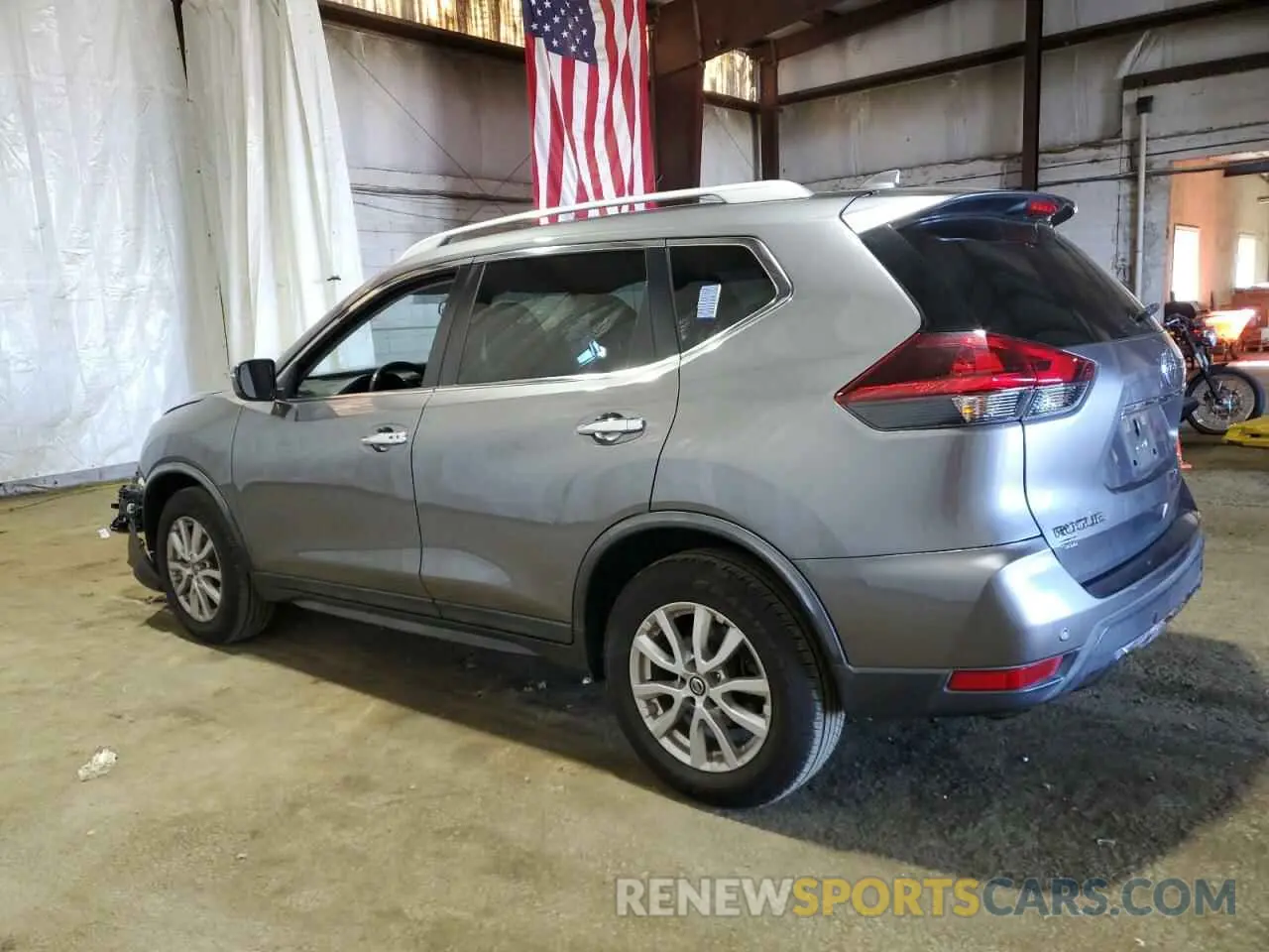 2 fotografías del automóvil dañado KNMAT2MT8KP529878 NISSAN ROGUE 2019