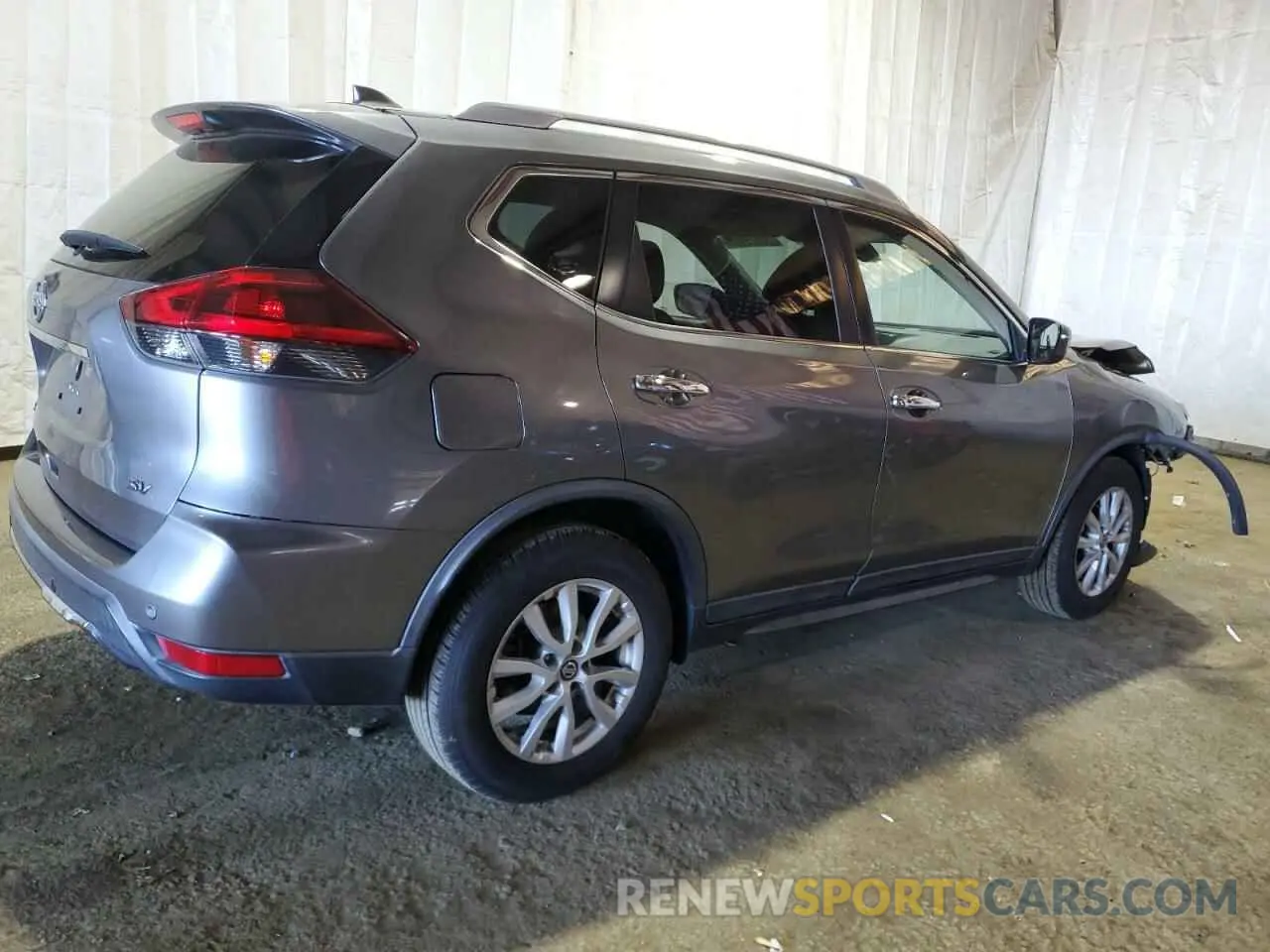 3 fotografías del automóvil dañado KNMAT2MT8KP529878 NISSAN ROGUE 2019