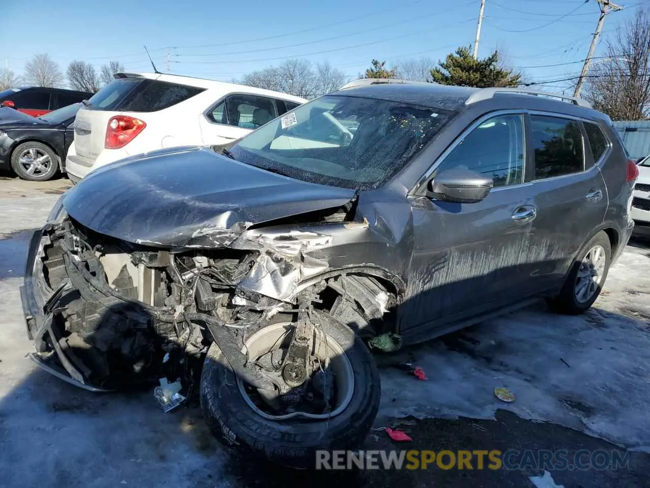 1 fotografías del automóvil dañado KNMAT2MT8KP530416 NISSAN ROGUE 2019