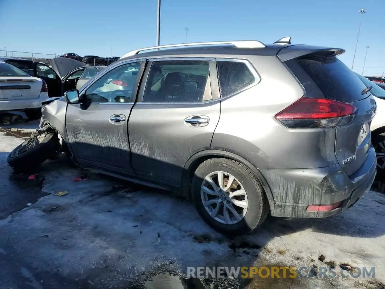 2 fotografías del automóvil dañado KNMAT2MT8KP530416 NISSAN ROGUE 2019