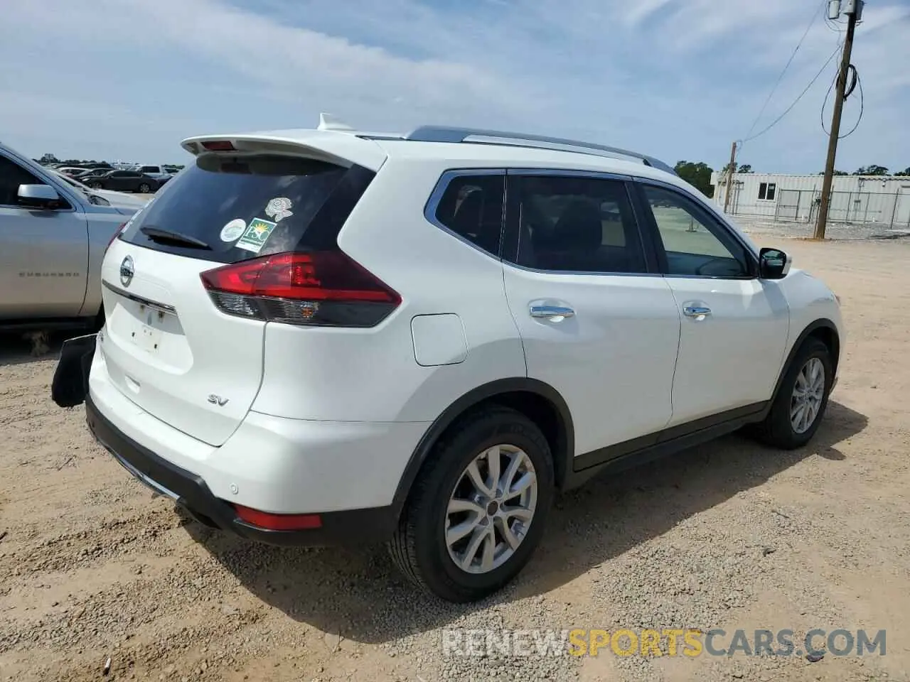 3 fotografías del automóvil dañado KNMAT2MT8KP530903 NISSAN ROGUE 2019