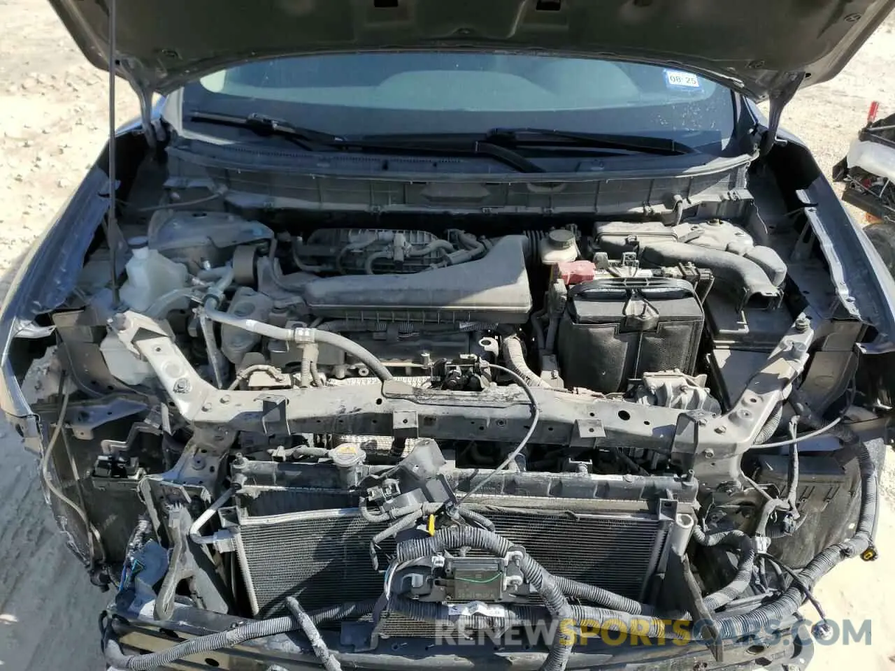 12 fotografías del automóvil dañado KNMAT2MT9KP525354 NISSAN ROGUE 2019