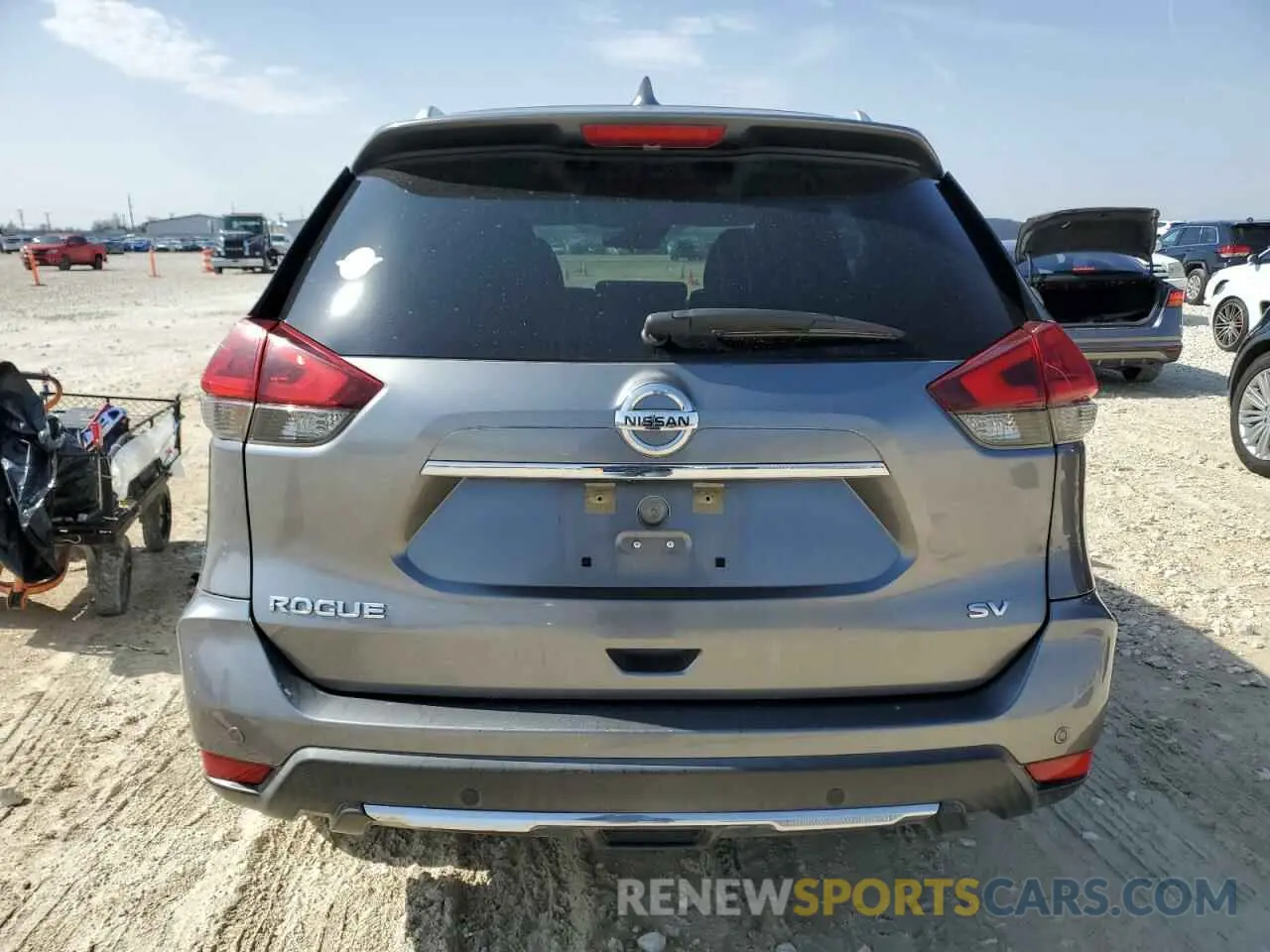 6 fotografías del automóvil dañado KNMAT2MT9KP525354 NISSAN ROGUE 2019