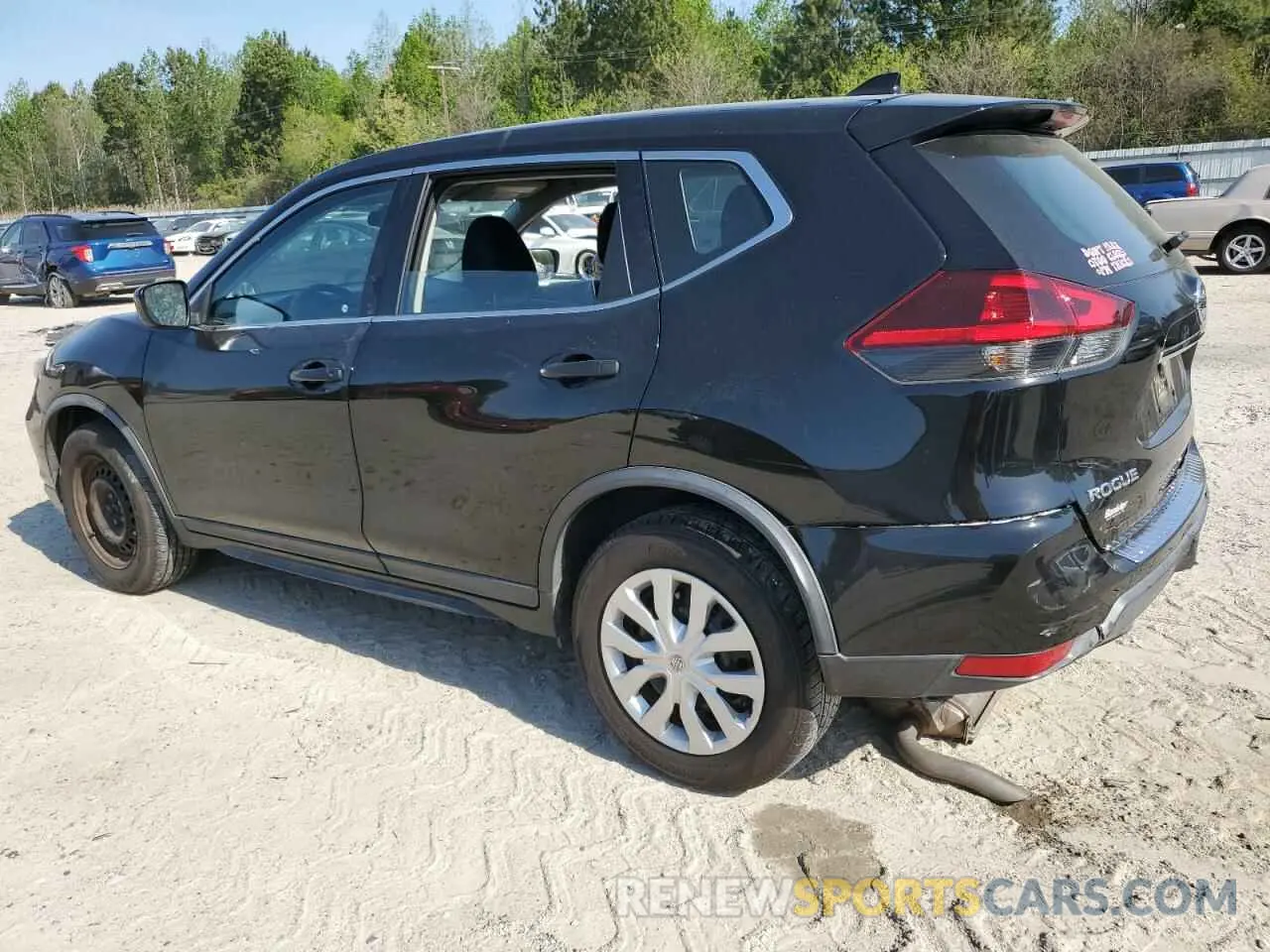 2 fotografías del automóvil dañado KNMAT2MT9KP543000 NISSAN ROGUE 2019