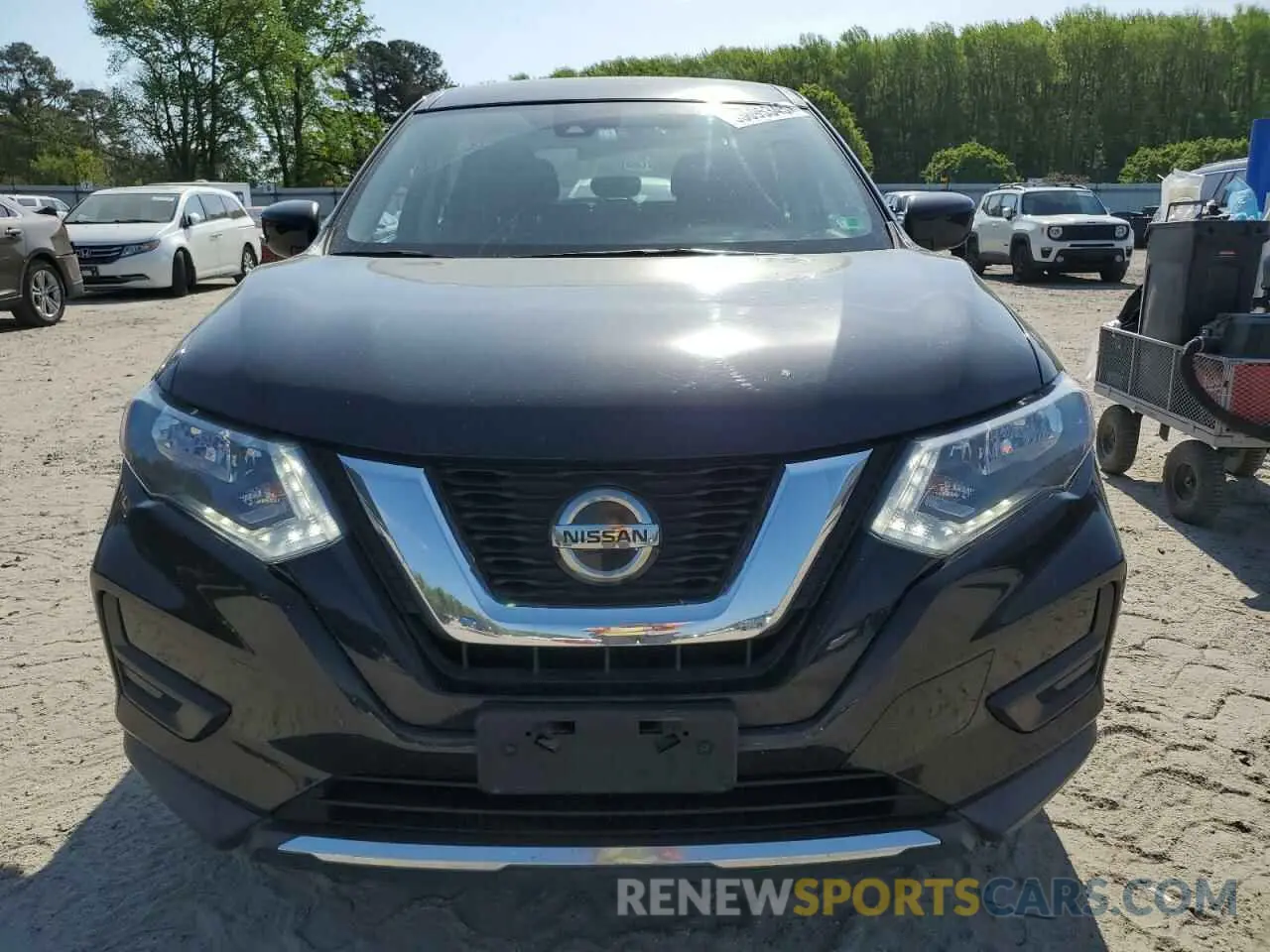 5 fotografías del automóvil dañado KNMAT2MT9KP543000 NISSAN ROGUE 2019