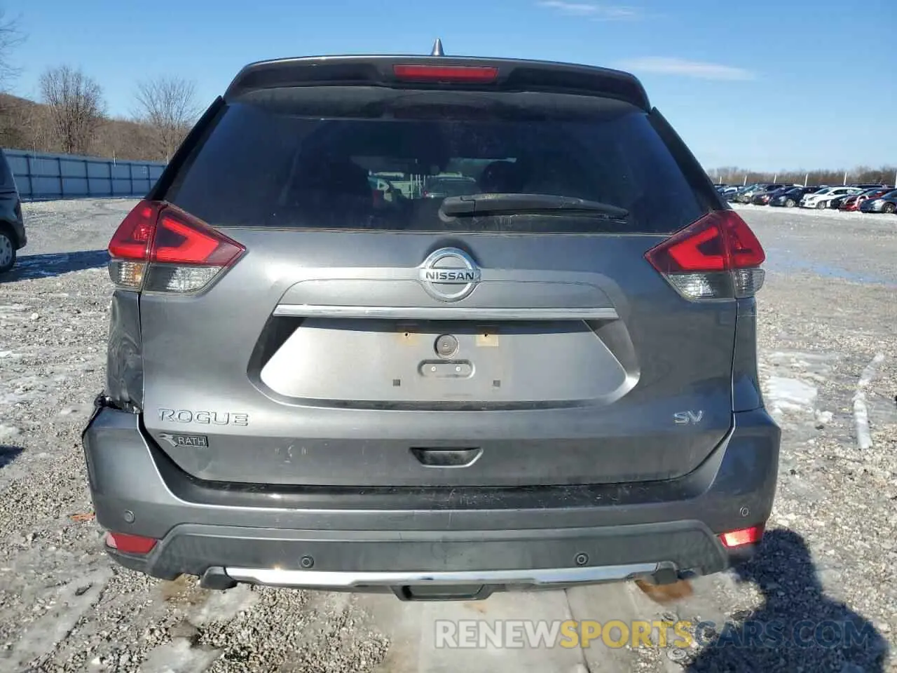 6 fotografías del automóvil dañado KNMAT2MT9KP557236 NISSAN ROGUE 2019