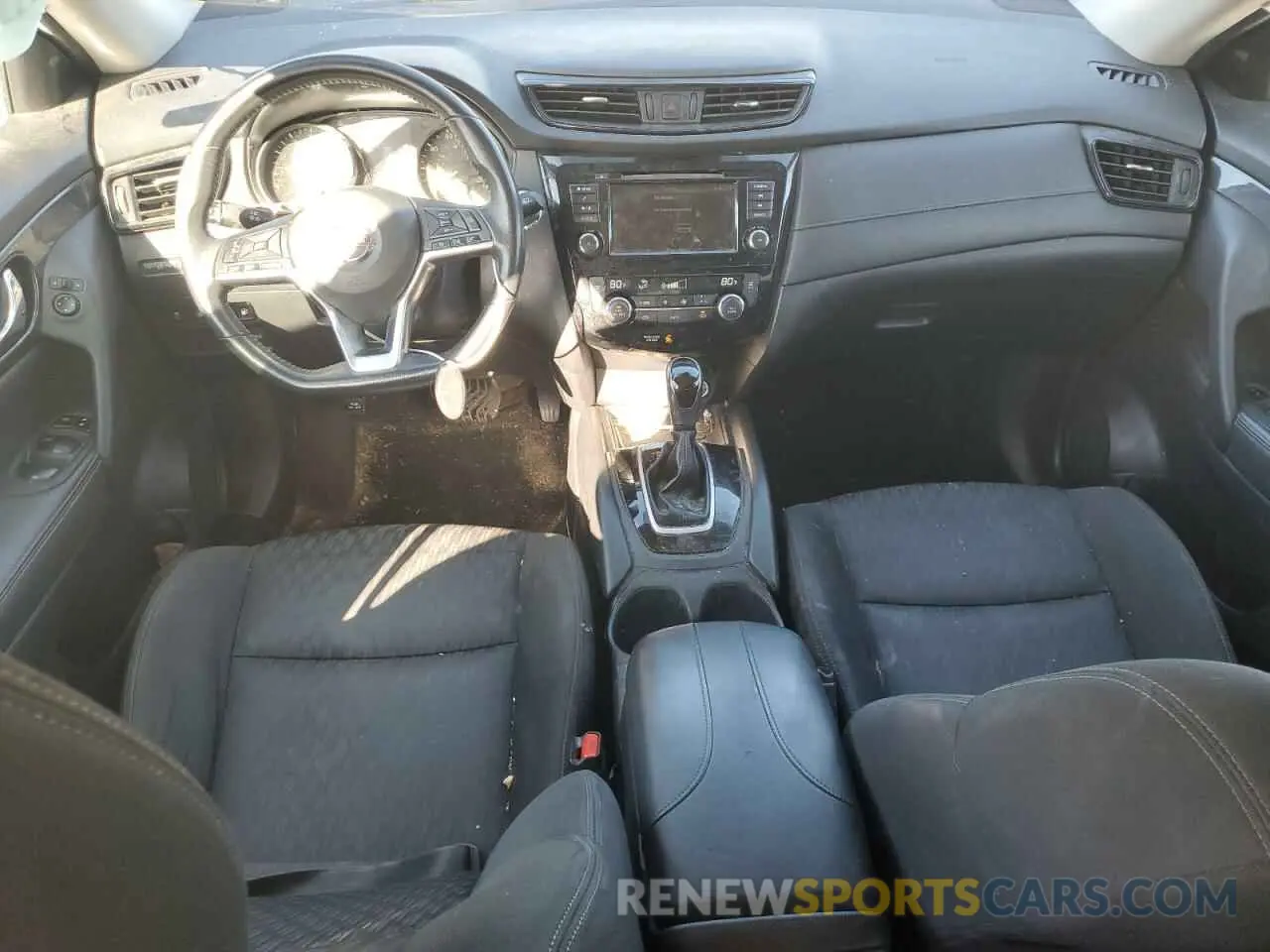 8 fotografías del automóvil dañado KNMAT2MT9KP557236 NISSAN ROGUE 2019
