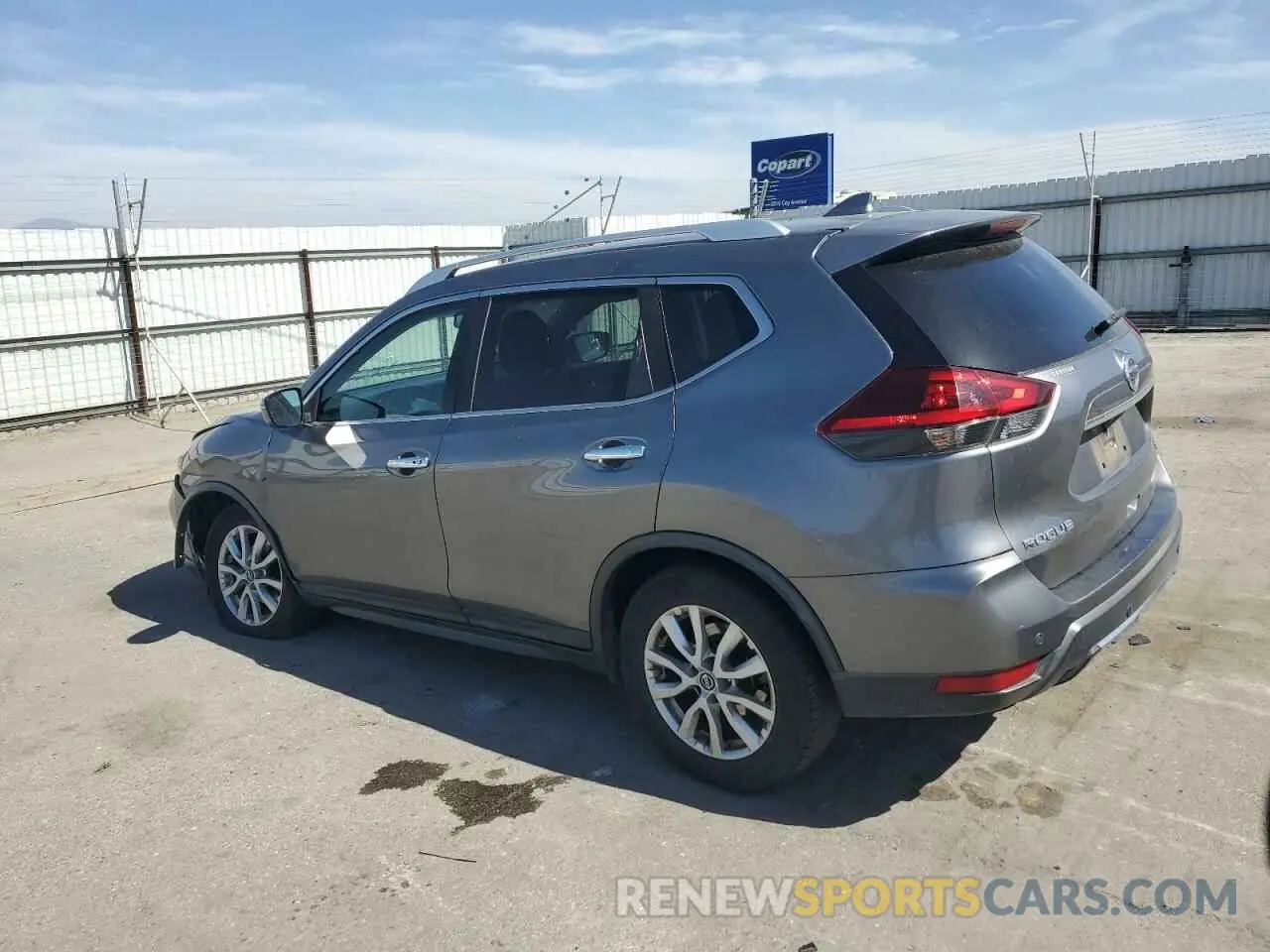 2 fotografías del automóvil dañado KNMAT2MTXKP529834 NISSAN ROGUE 2019