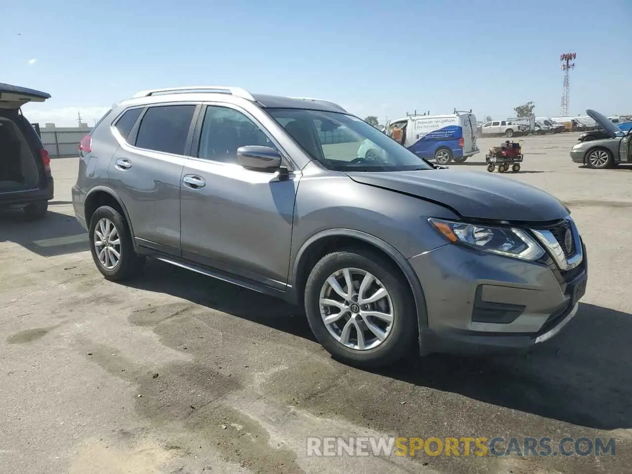 4 fotografías del automóvil dañado KNMAT2MTXKP529834 NISSAN ROGUE 2019