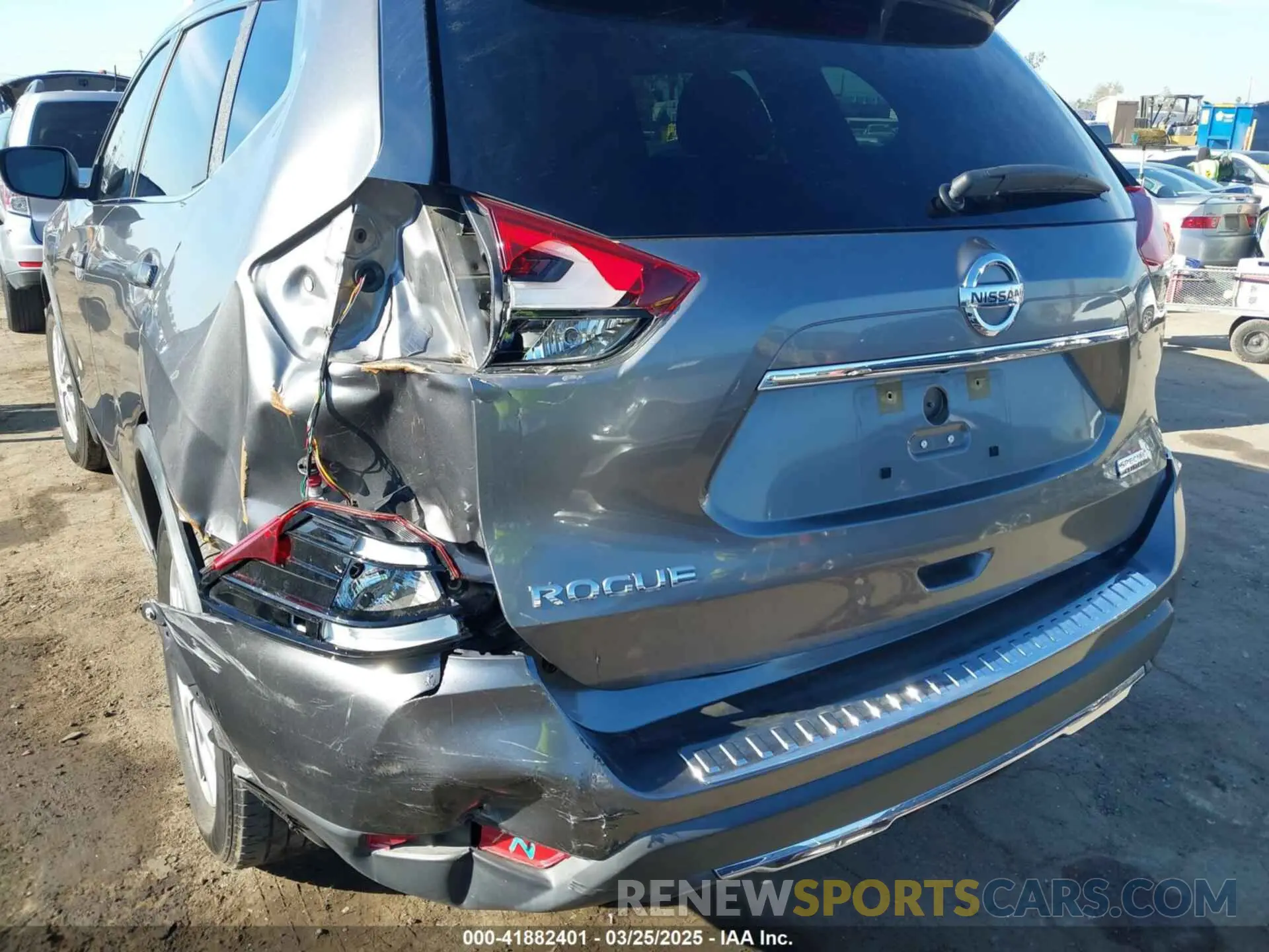 18 fotografías del automóvil dañado KNMAT2MTXKP549372 NISSAN ROGUE 2019