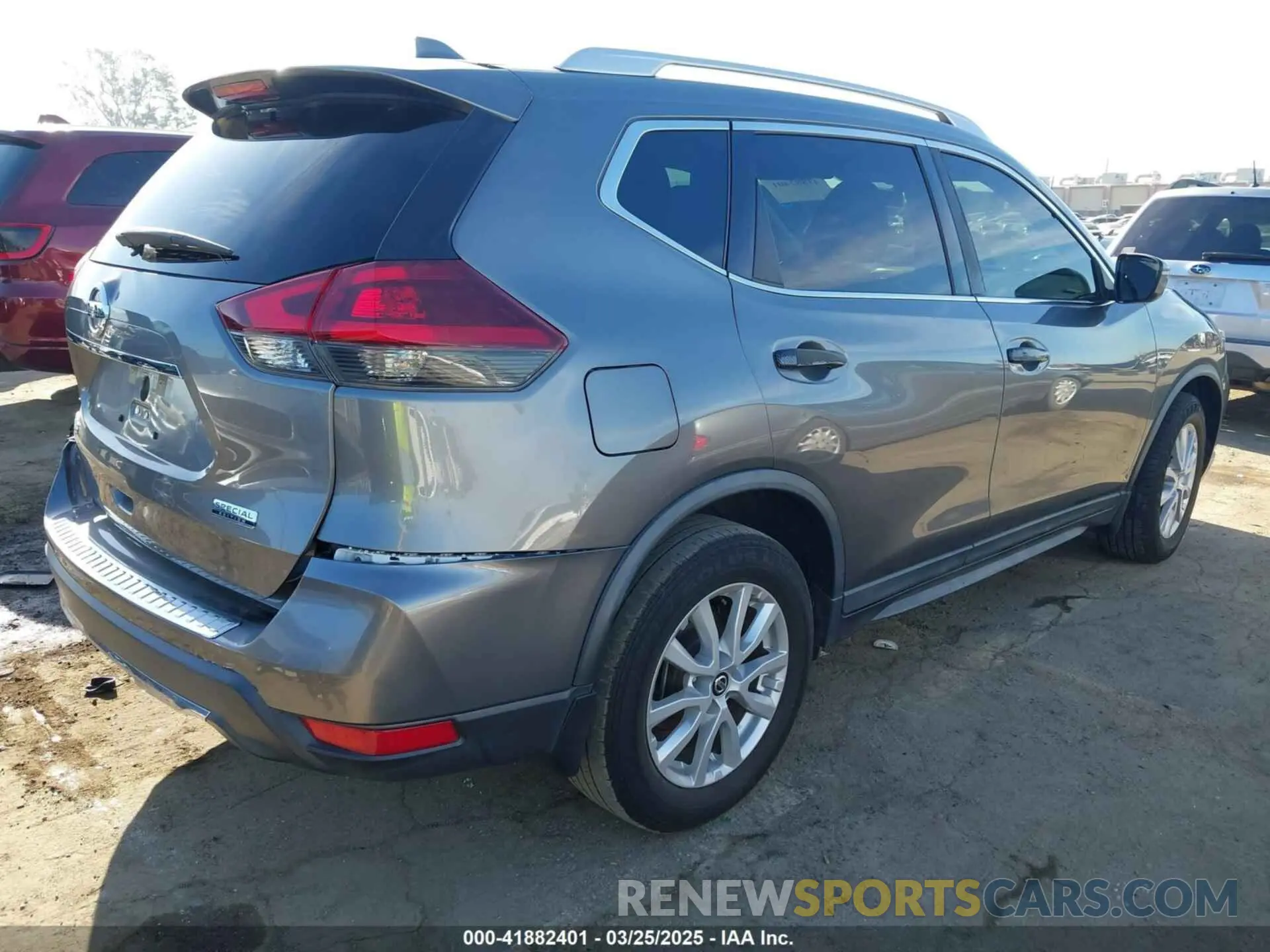 4 fotografías del automóvil dañado KNMAT2MTXKP549372 NISSAN ROGUE 2019