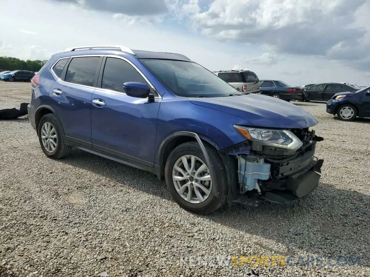 4 fotografías del automóvil dañado KNMAT2MTXKP558489 NISSAN ROGUE 2019