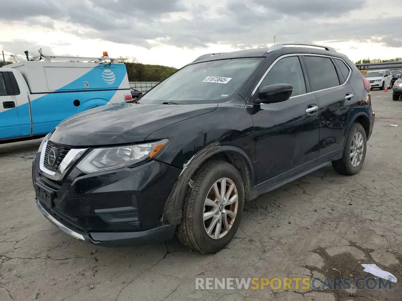 1 fotografías del automóvil dañado KNMAT2MV0KP516141 NISSAN ROGUE 2019