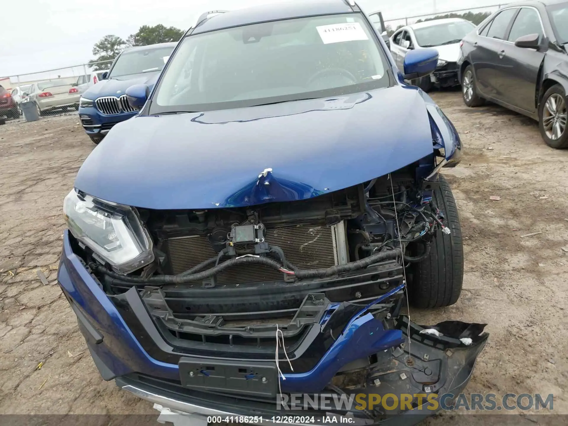 12 fotografías del automóvil dañado KNMAT2MV0KP535112 NISSAN ROGUE 2019