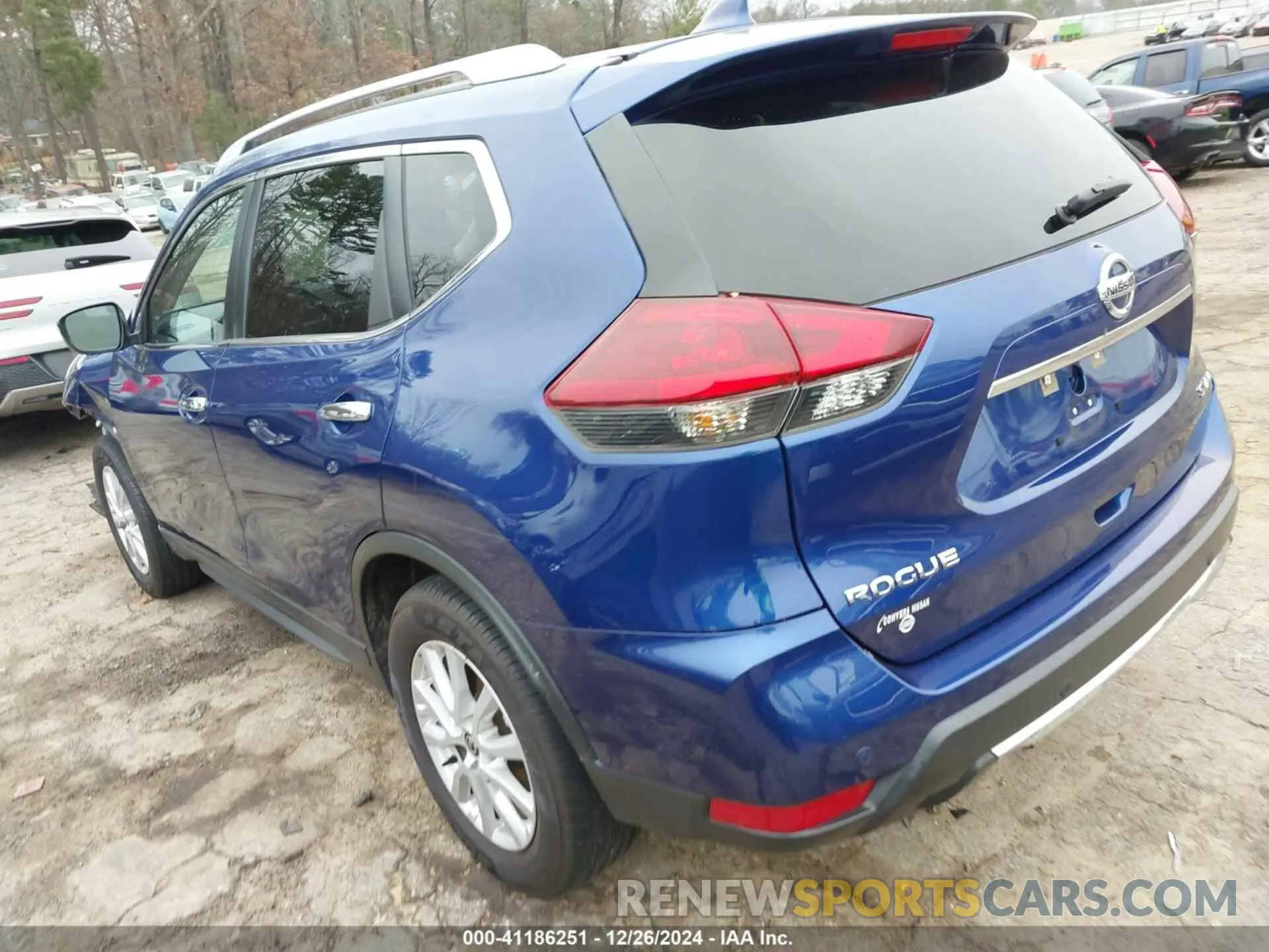3 fotografías del automóvil dañado KNMAT2MV0KP535112 NISSAN ROGUE 2019