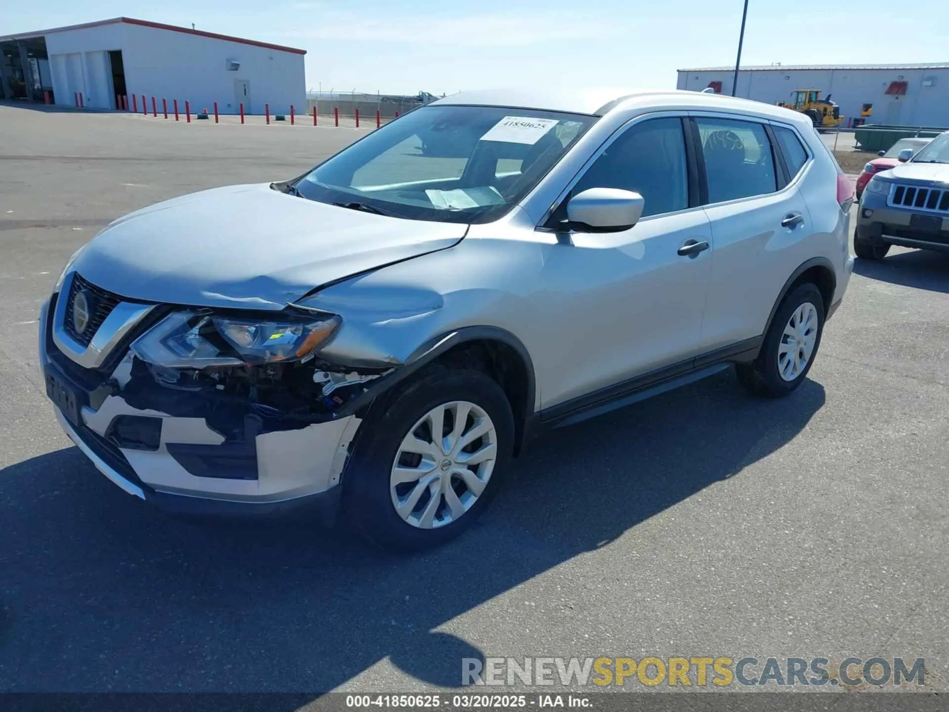 2 fotografías del automóvil dañado KNMAT2MV0KP537250 NISSAN ROGUE 2019