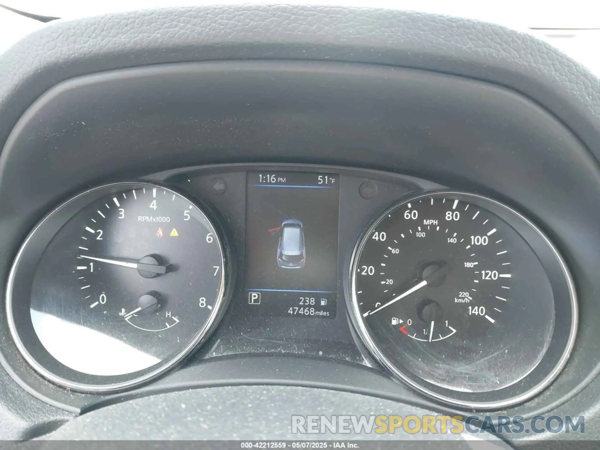 7 fotografías del automóvil dañado KNMAT2MV0KP539273 NISSAN ROGUE 2019