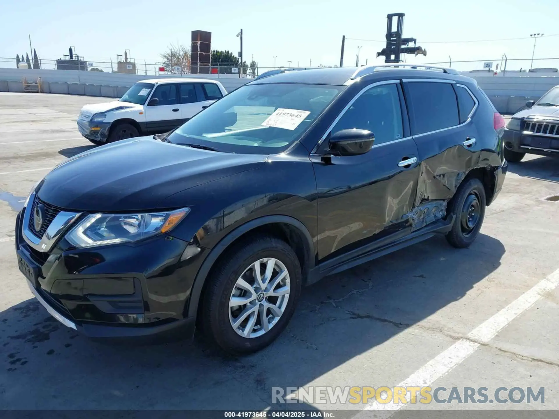 2 fotografías del automóvil dañado KNMAT2MV1KP502149 NISSAN ROGUE 2019