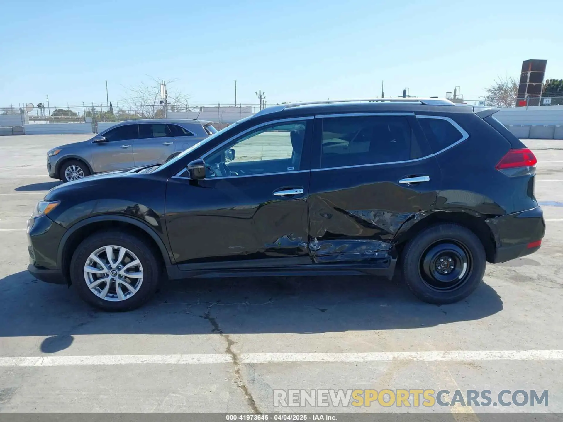 6 fotografías del automóvil dañado KNMAT2MV1KP502149 NISSAN ROGUE 2019