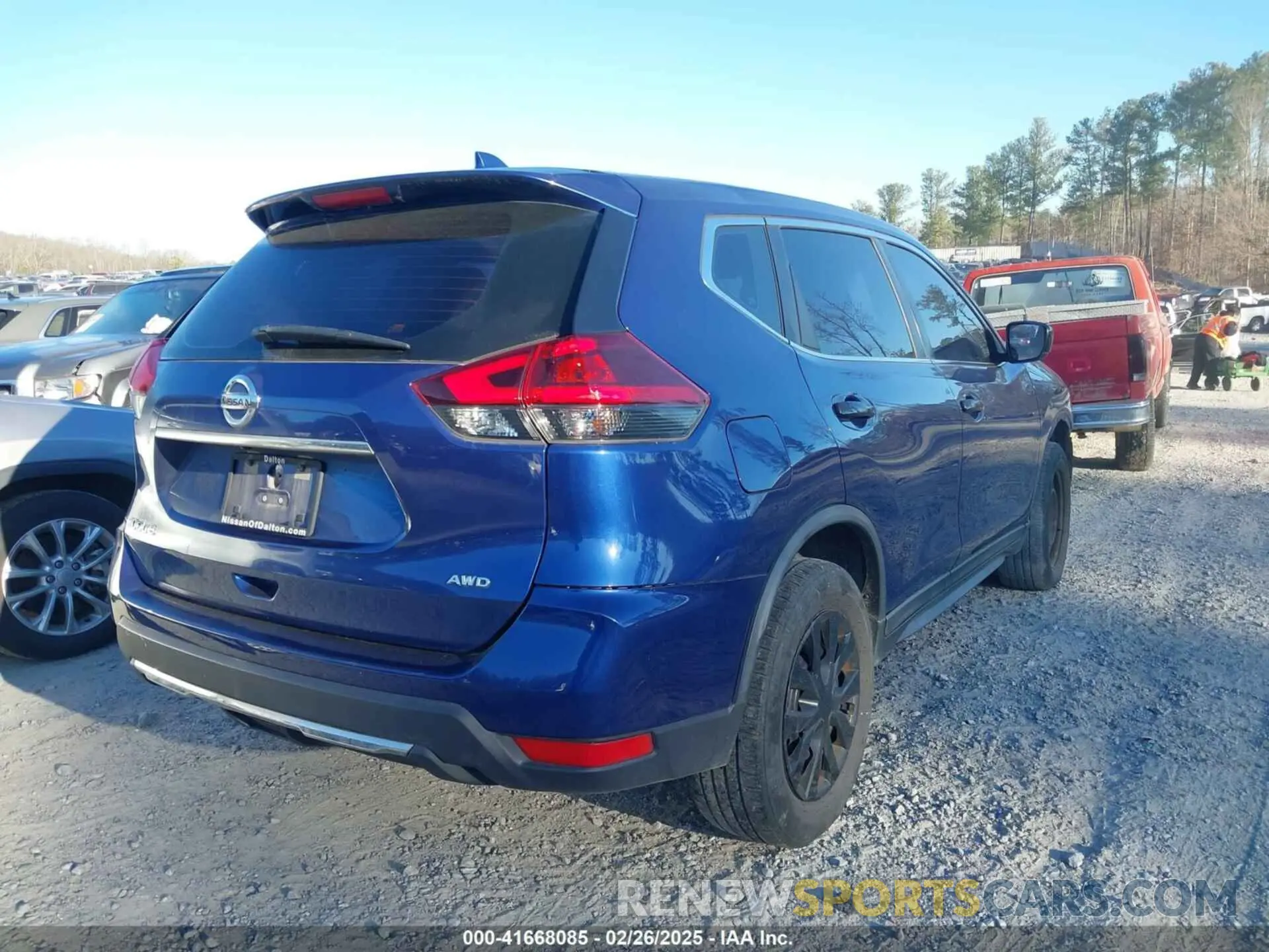 4 fotografías del automóvil dañado KNMAT2MV1KP518352 NISSAN ROGUE 2019