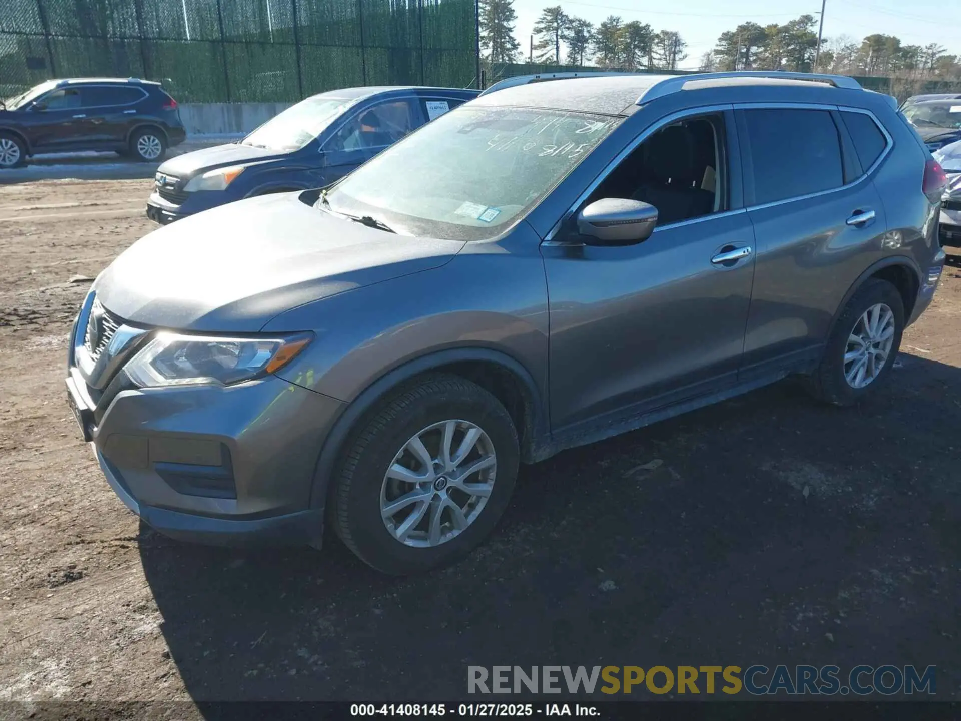 2 fotografías del automóvil dañado KNMAT2MV1KP532560 NISSAN ROGUE 2019