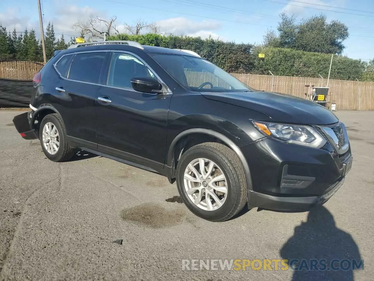 4 fotografías del automóvil dañado KNMAT2MV1KP541646 NISSAN ROGUE 2019