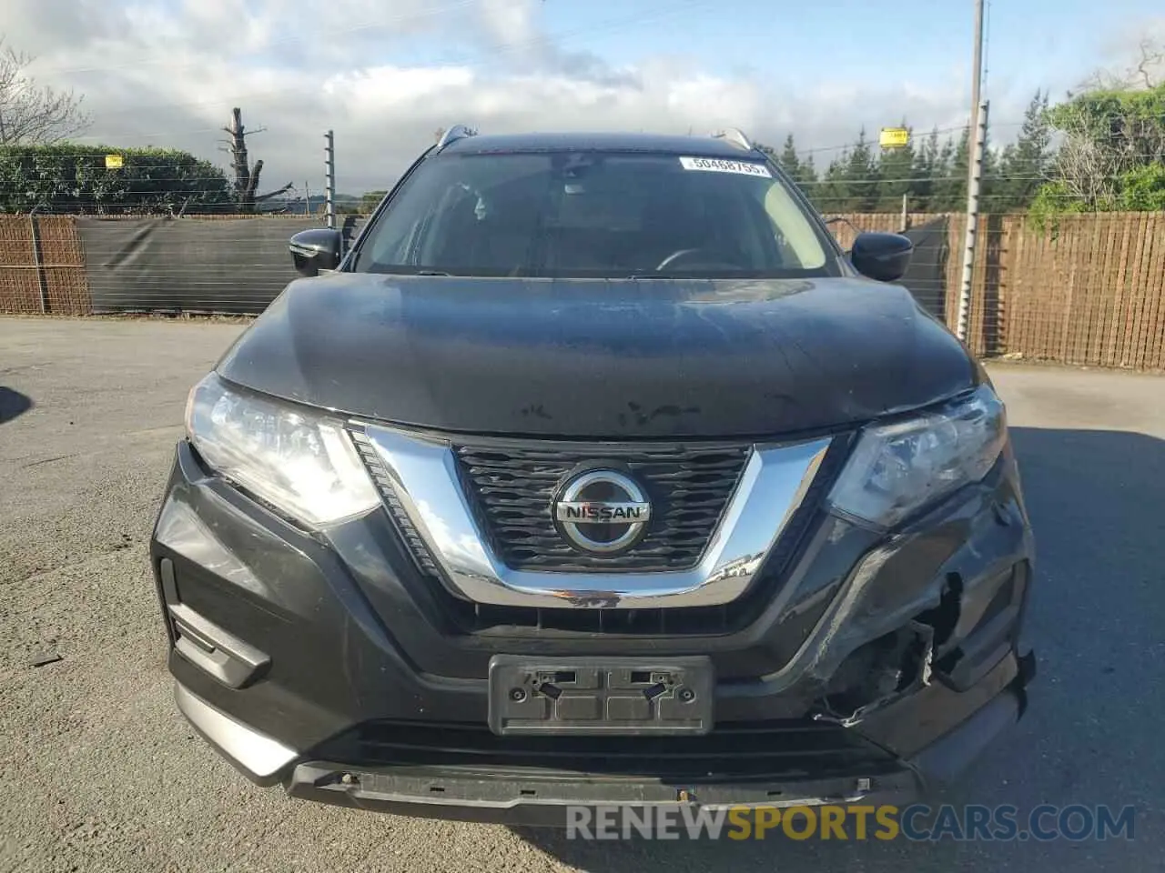 5 fotografías del automóvil dañado KNMAT2MV1KP541646 NISSAN ROGUE 2019