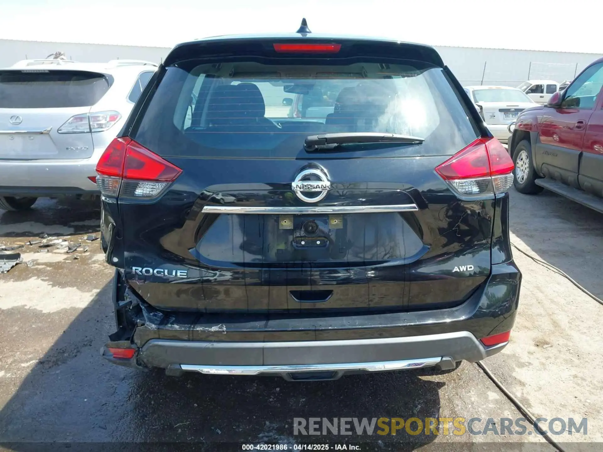 17 fotografías del automóvil dañado KNMAT2MV1KP559998 NISSAN ROGUE 2019