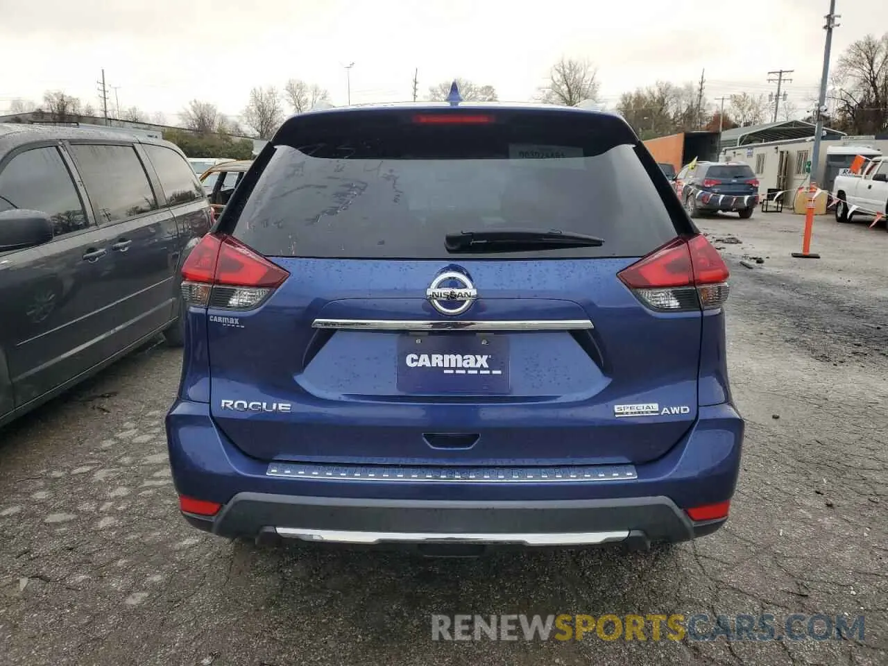 6 fotografías del automóvil dañado KNMAT2MV2KP504959 NISSAN ROGUE 2019