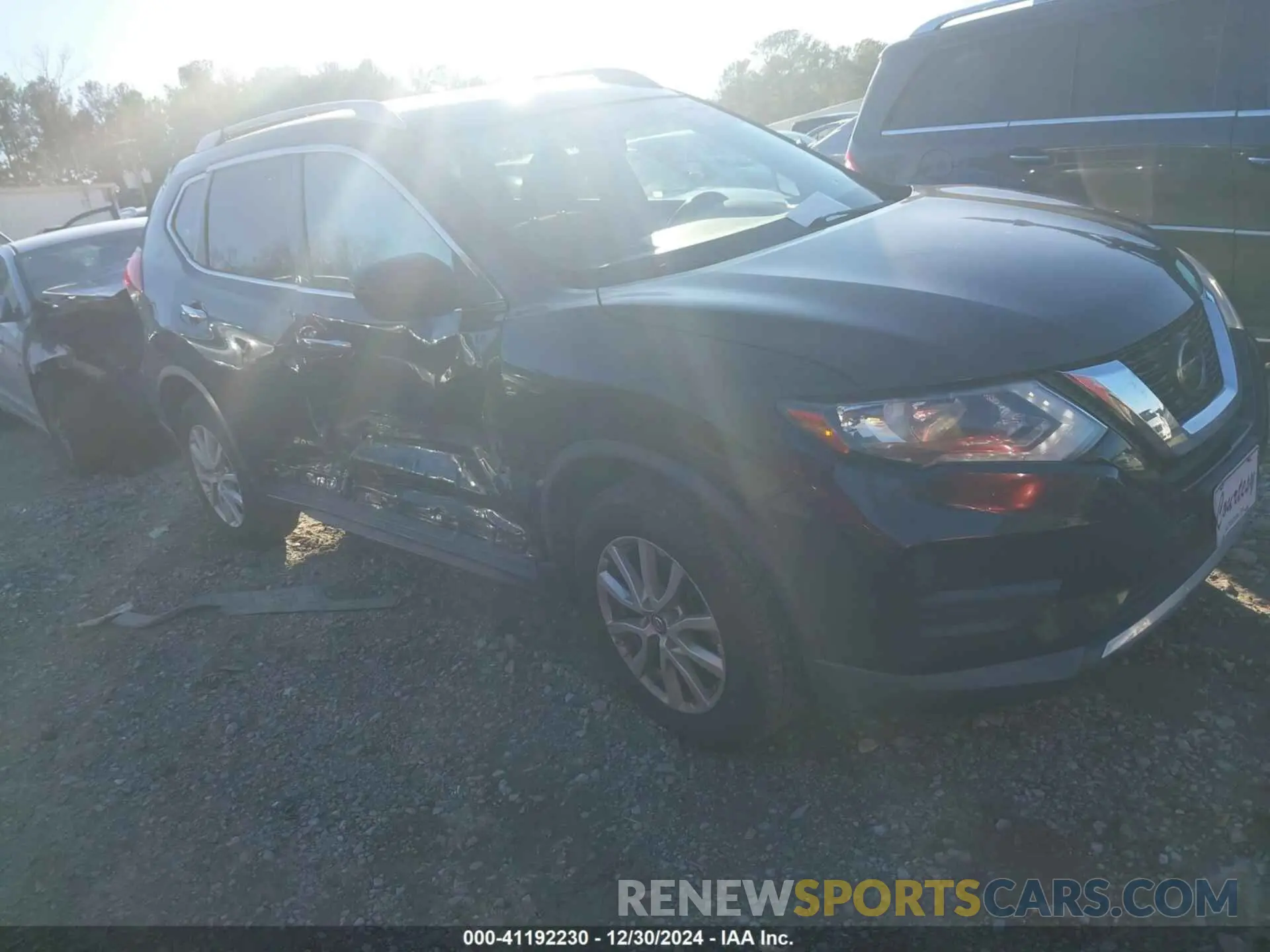 1 fotografías del automóvil dañado KNMAT2MV2KP505805 NISSAN ROGUE 2019