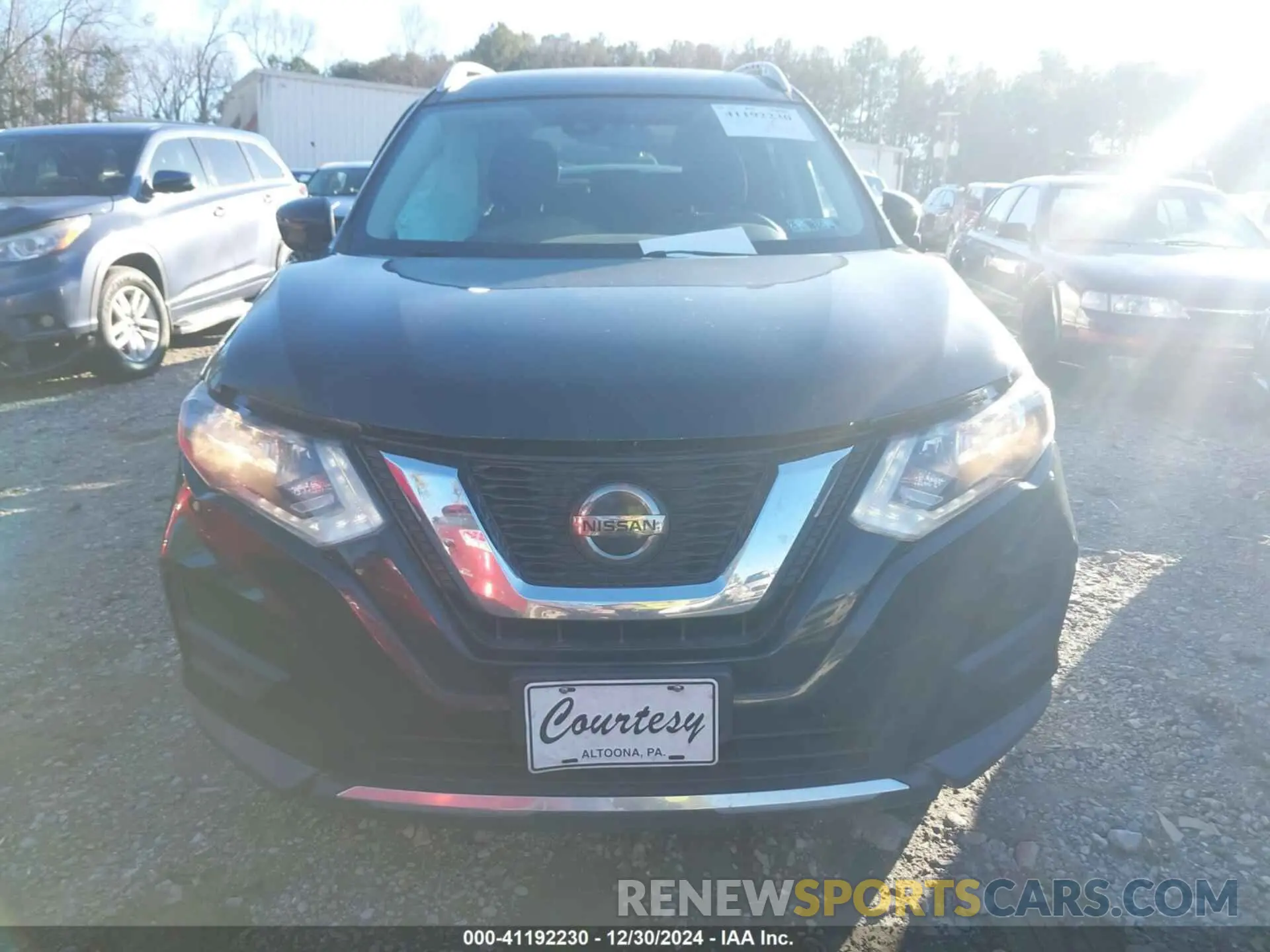 12 fotografías del automóvil dañado KNMAT2MV2KP505805 NISSAN ROGUE 2019