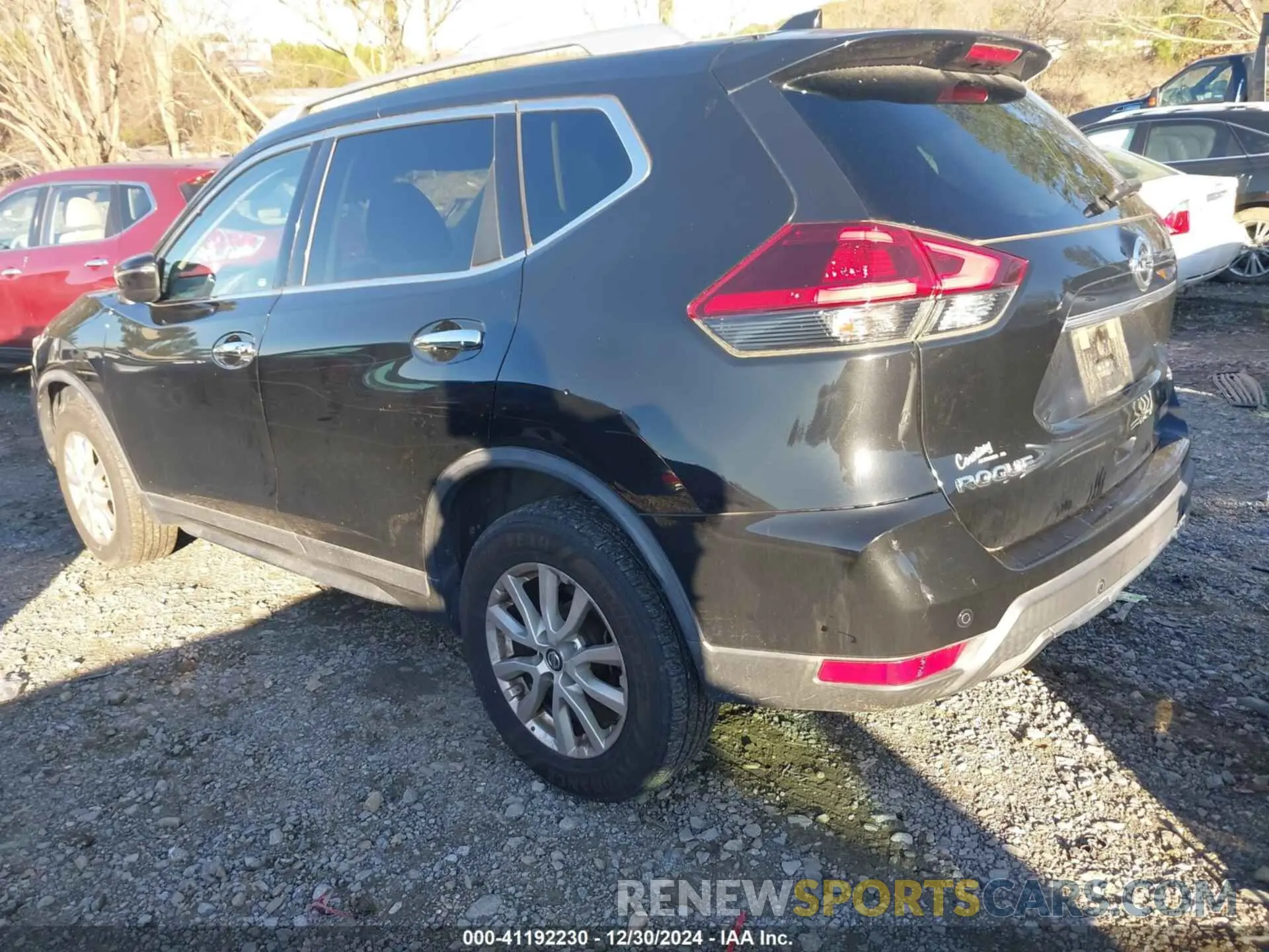 3 fotografías del automóvil dañado KNMAT2MV2KP505805 NISSAN ROGUE 2019