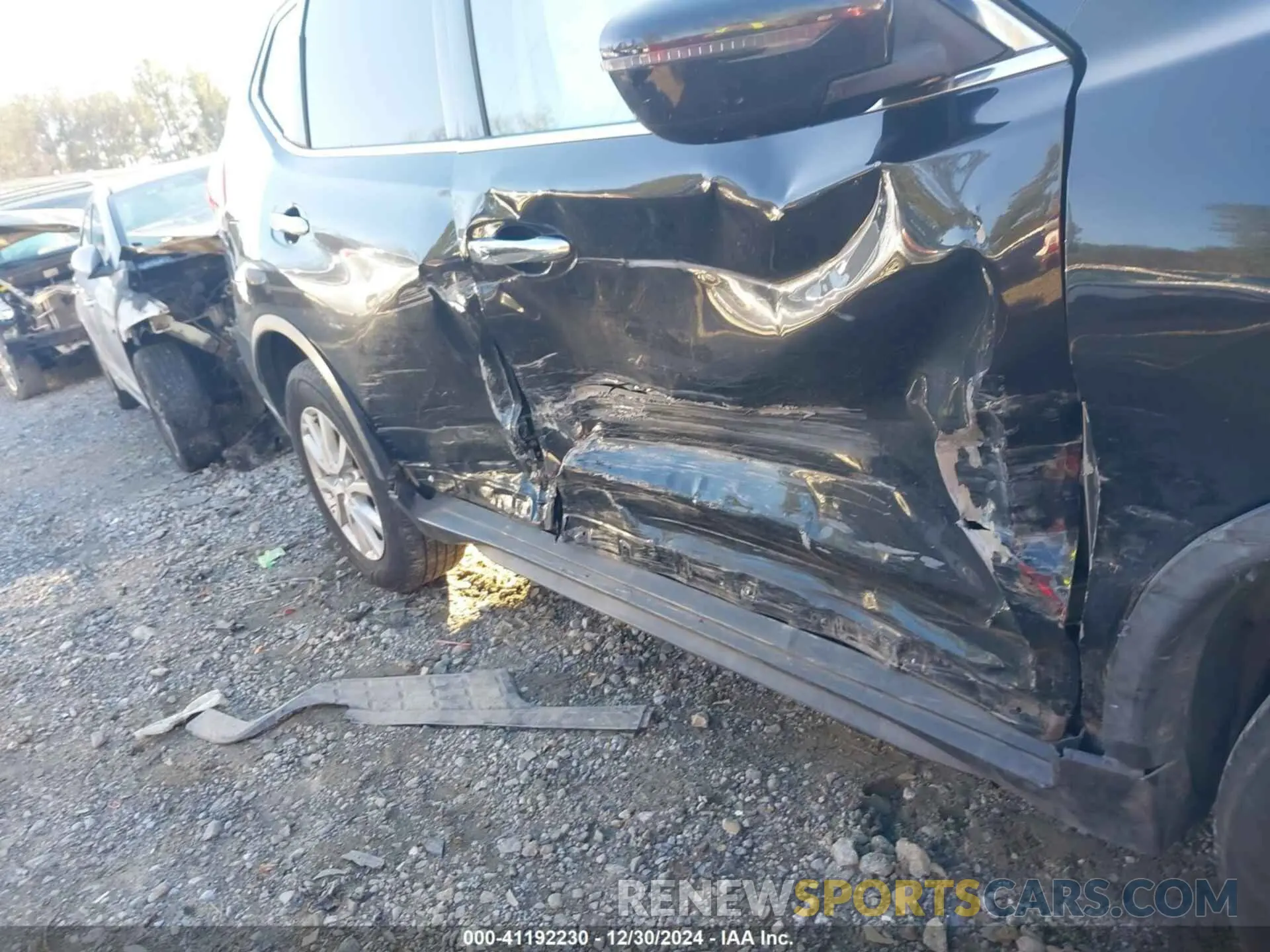 6 fotografías del automóvil dañado KNMAT2MV2KP505805 NISSAN ROGUE 2019