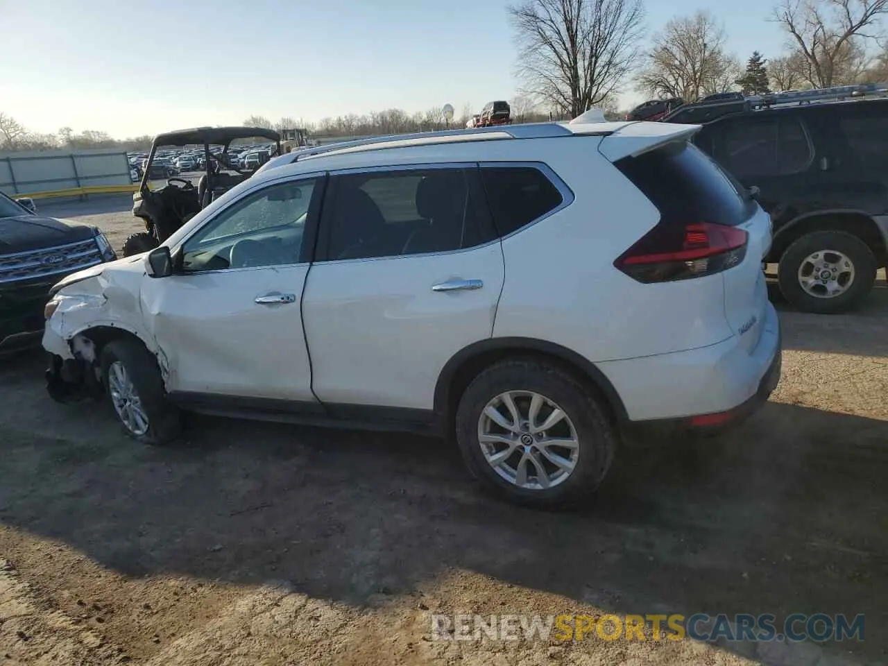 2 fotografías del automóvil dañado KNMAT2MV2KP514102 NISSAN ROGUE 2019