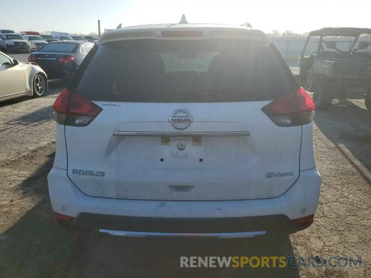 6 fotografías del automóvil dañado KNMAT2MV2KP514102 NISSAN ROGUE 2019