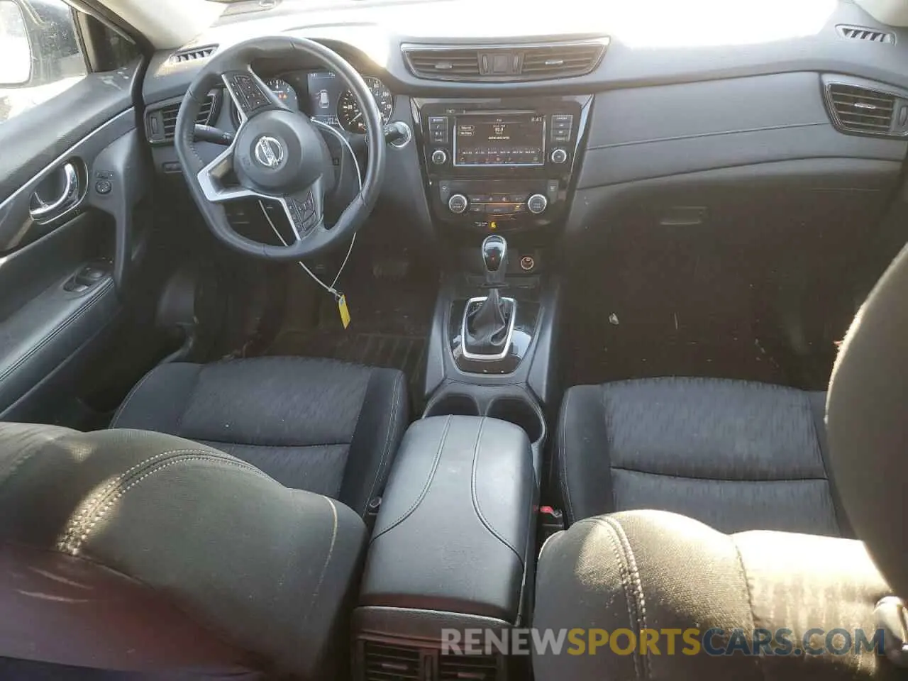 8 fotografías del automóvil dañado KNMAT2MV2KP514102 NISSAN ROGUE 2019